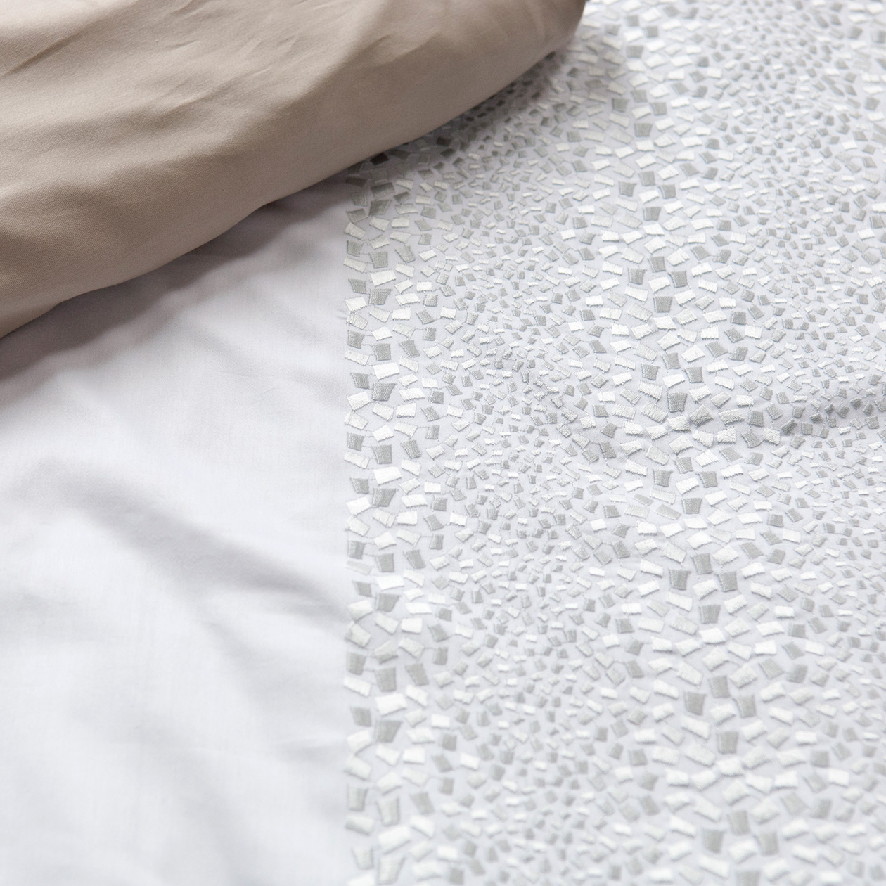 Dommelin Dekbedovertrekset Latina Satijn 300TC Wit