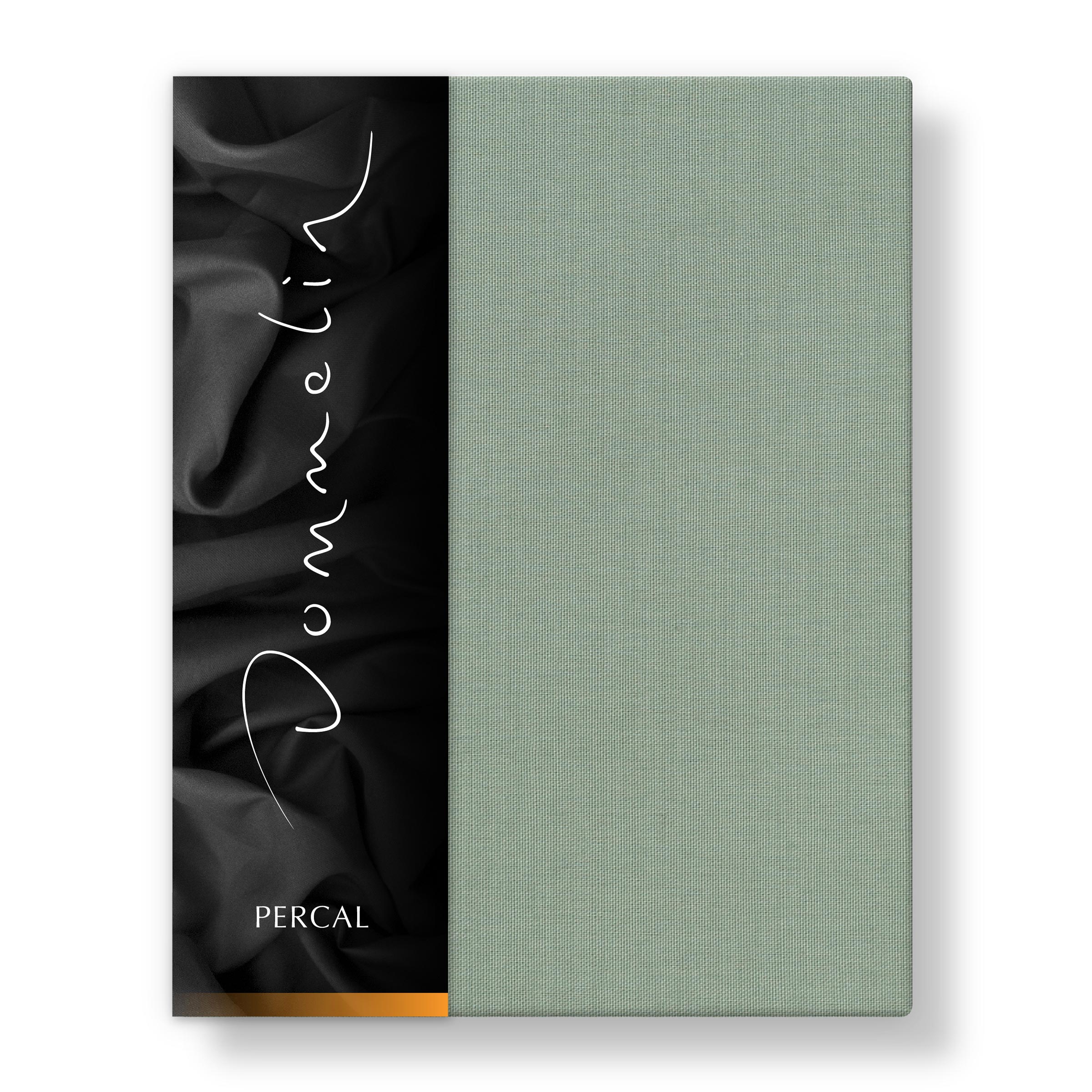 Dommelin Hoeslaken Hoge Hoek Percal 200TC Spargroen