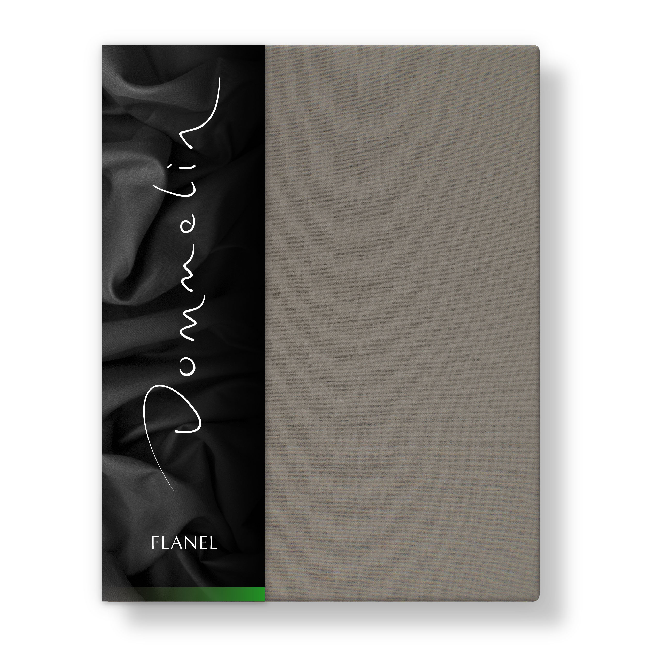 Dommelin Topper Hoeslaken Flanel Taupe