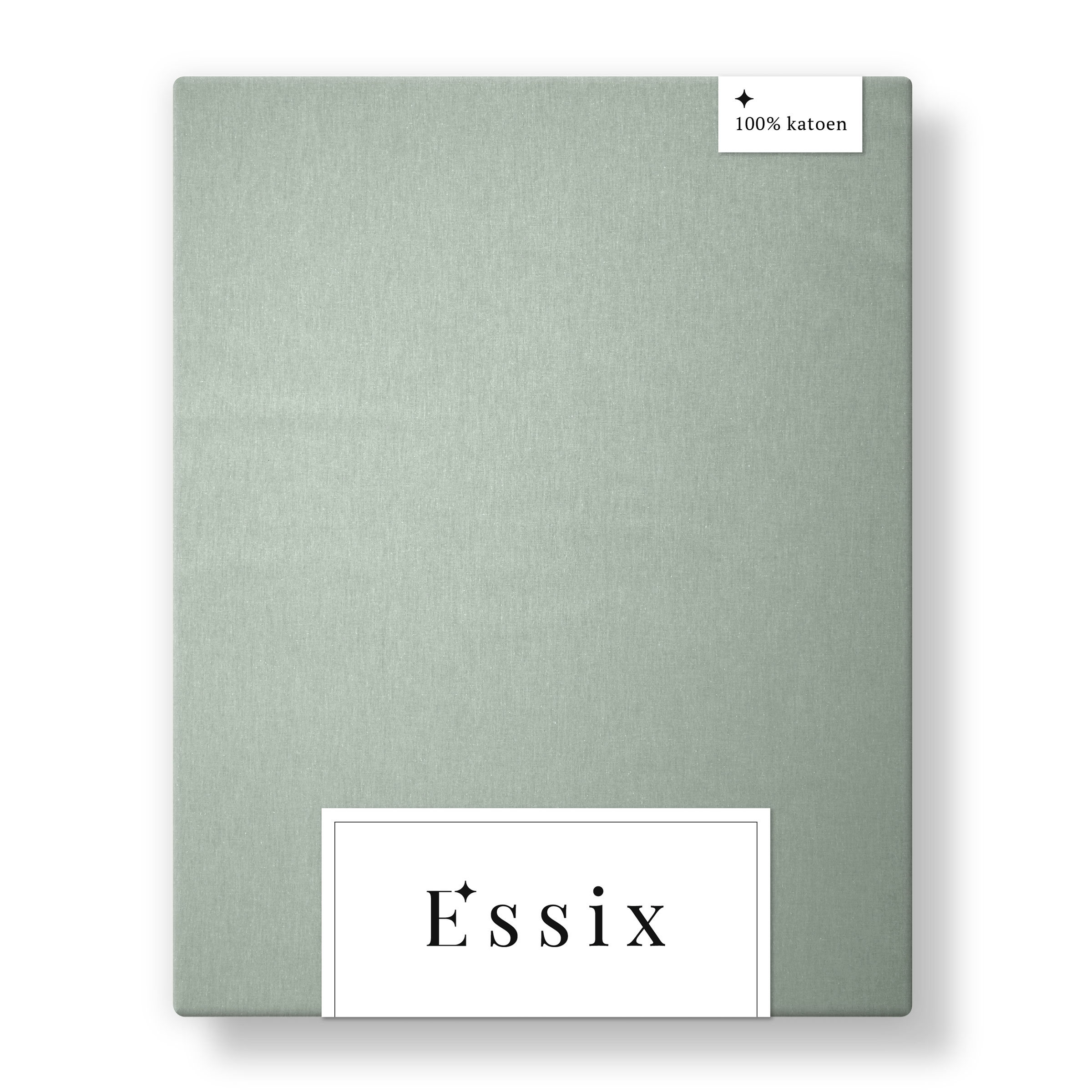 Essix Hoeslaken Tout Doux Katoen 145TC Aloe