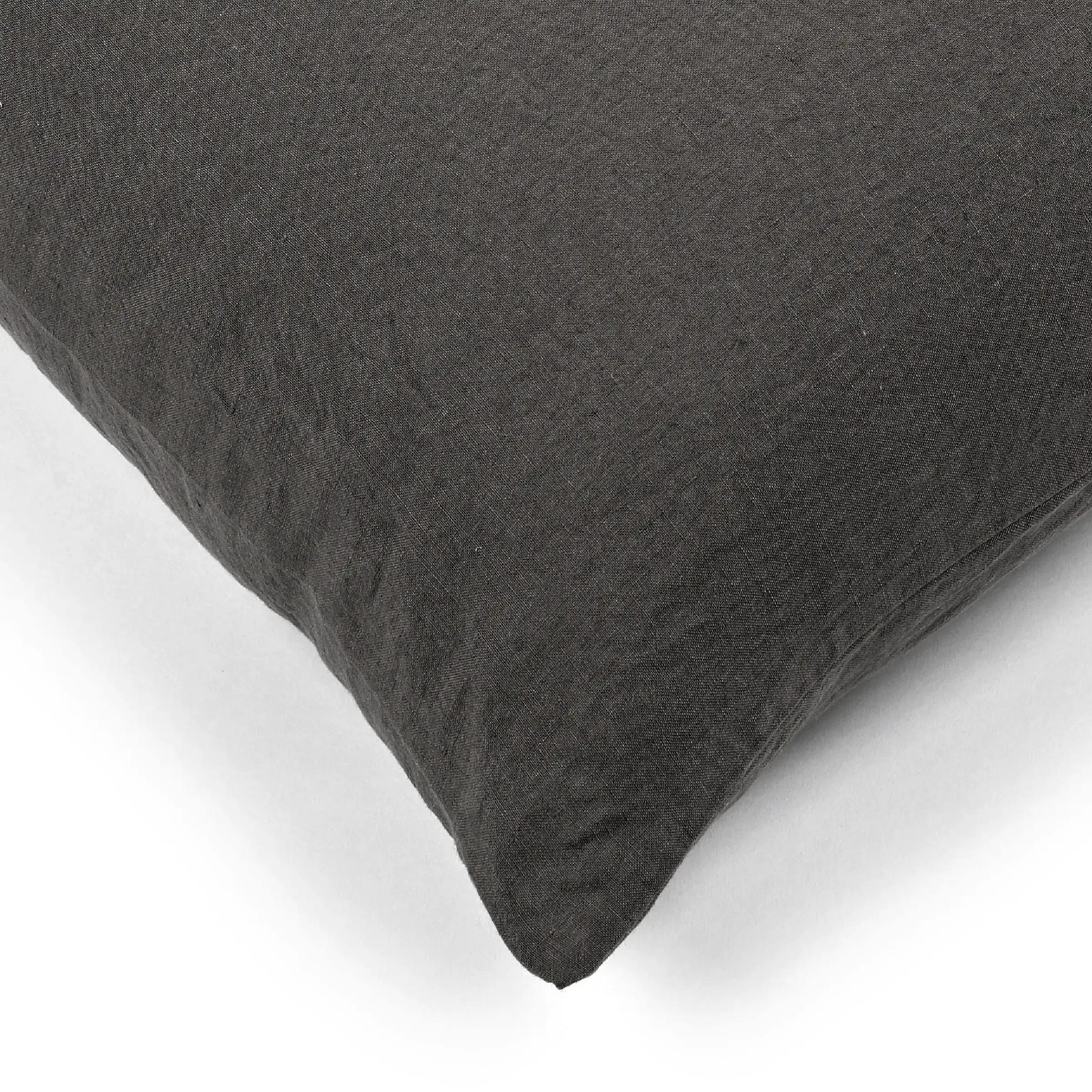 Libeco Kussensloop Madison Washed Linnen 175 gr/m2 Dark Grey