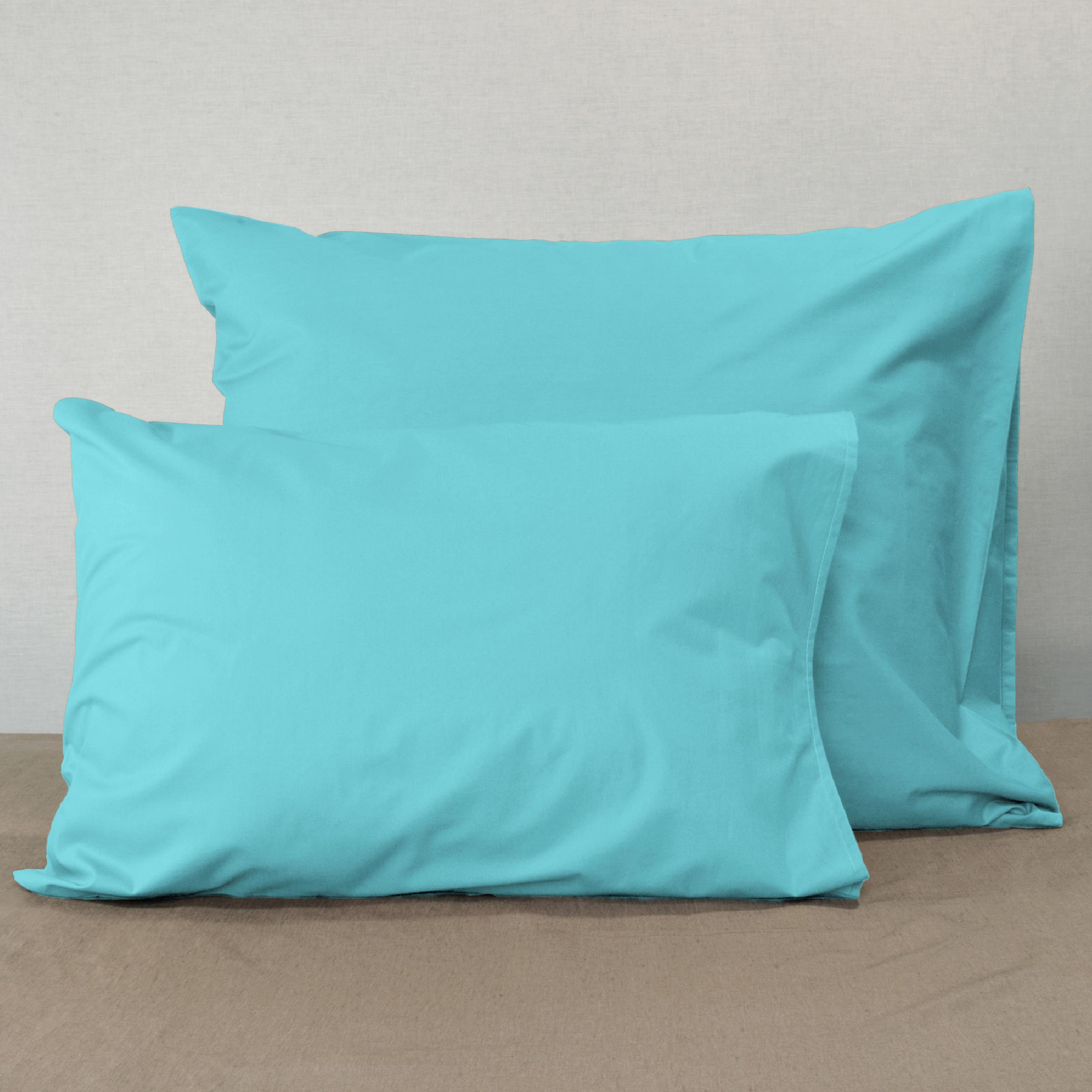 Dommelin Kussensloop Percal 200TC Aquamarijn