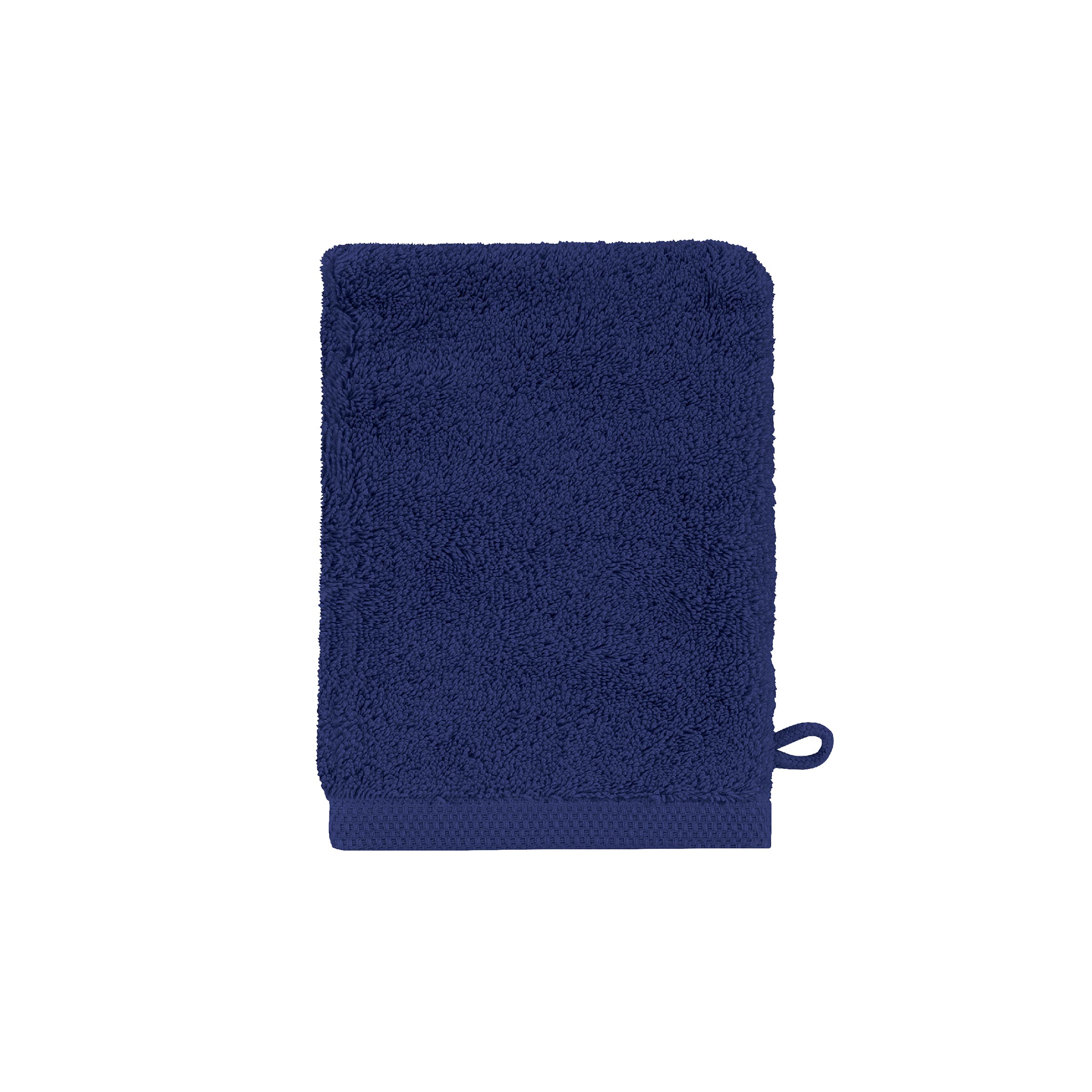 Alexandre Turpault Washandje Essentiel Organic Katoen 650 gr/m2 Minuit 16 x 21 cm