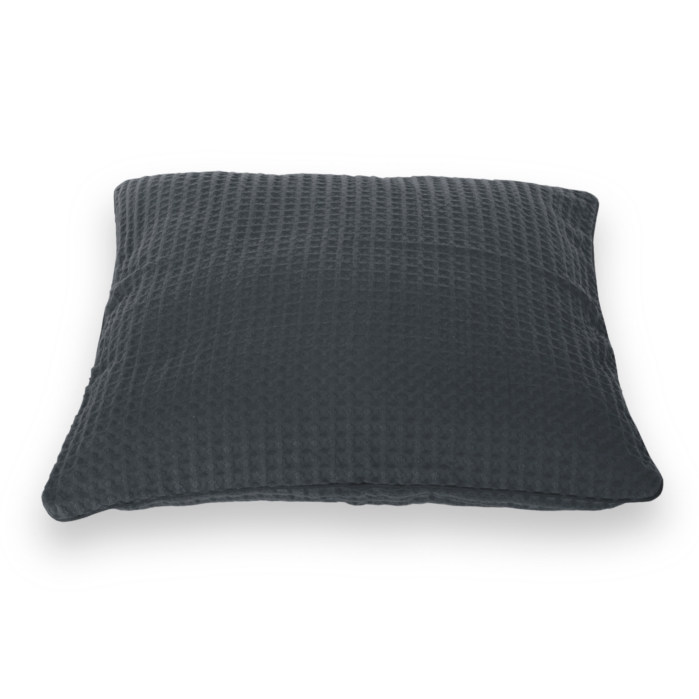Dommelin Sierkussenhoes Bari Katoen Steenkool