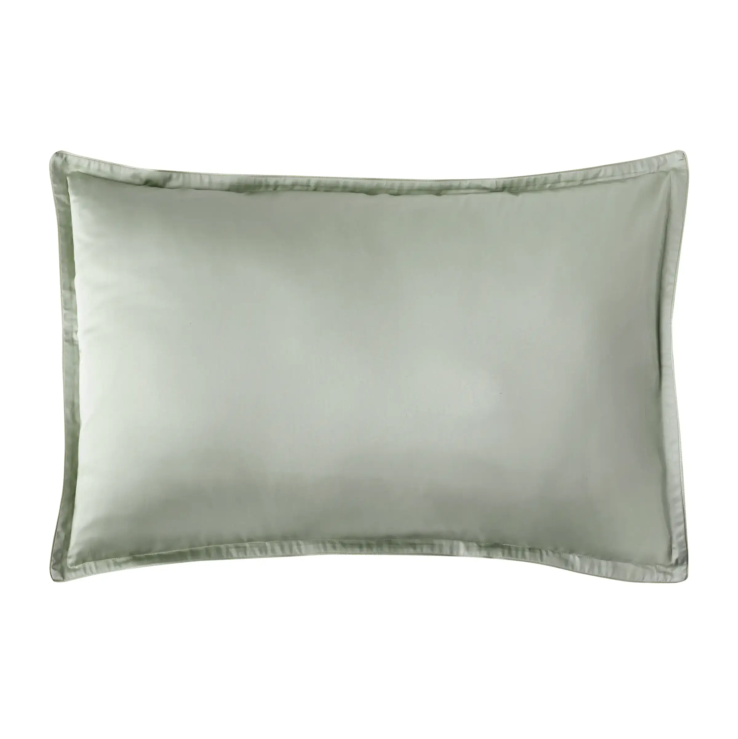 Alexandre Turpault Kussensloop Teophile Organic Satijn 300TC Linden Green