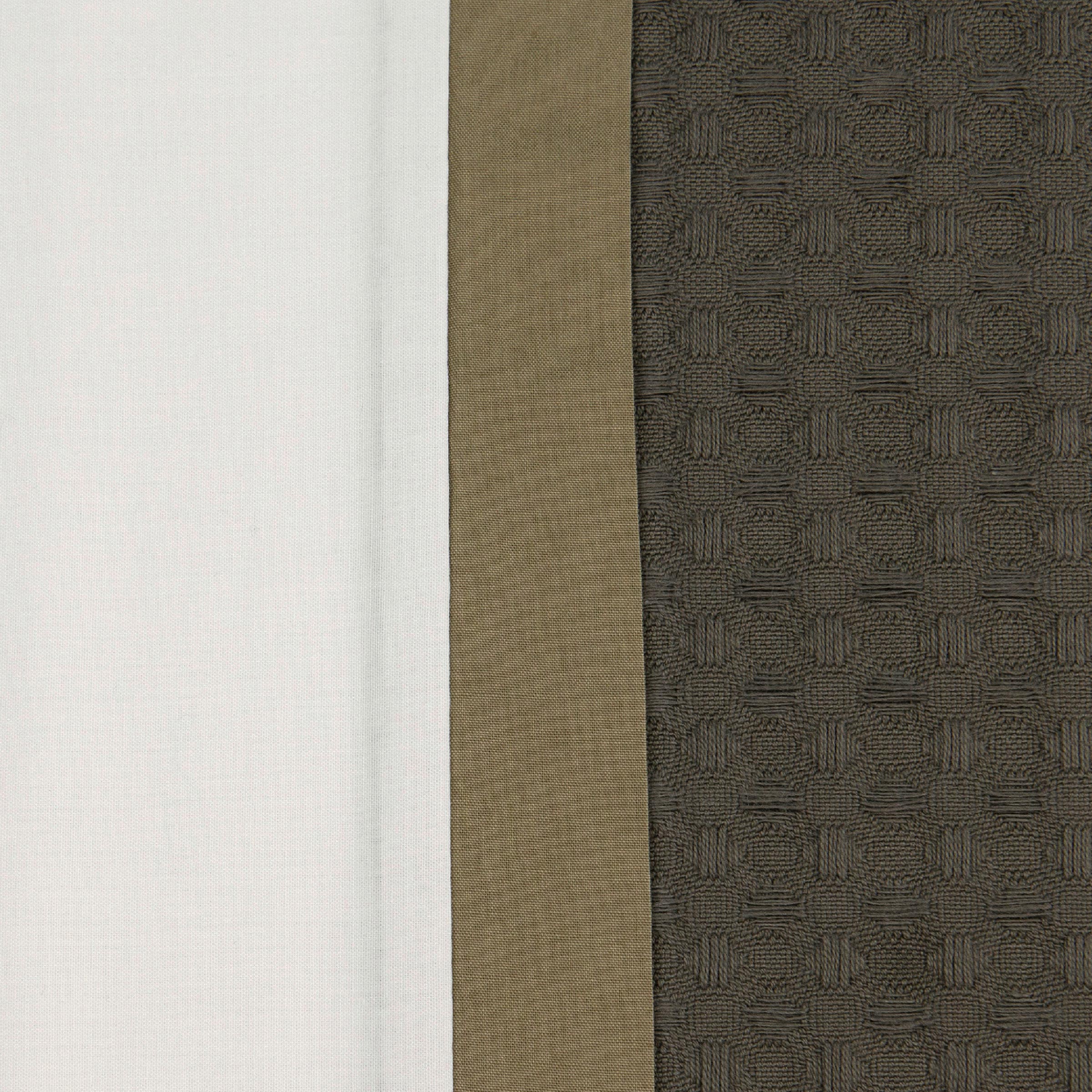 Dommelin Dekbedovertrekset Bari Percal 200TC Leem - Brons