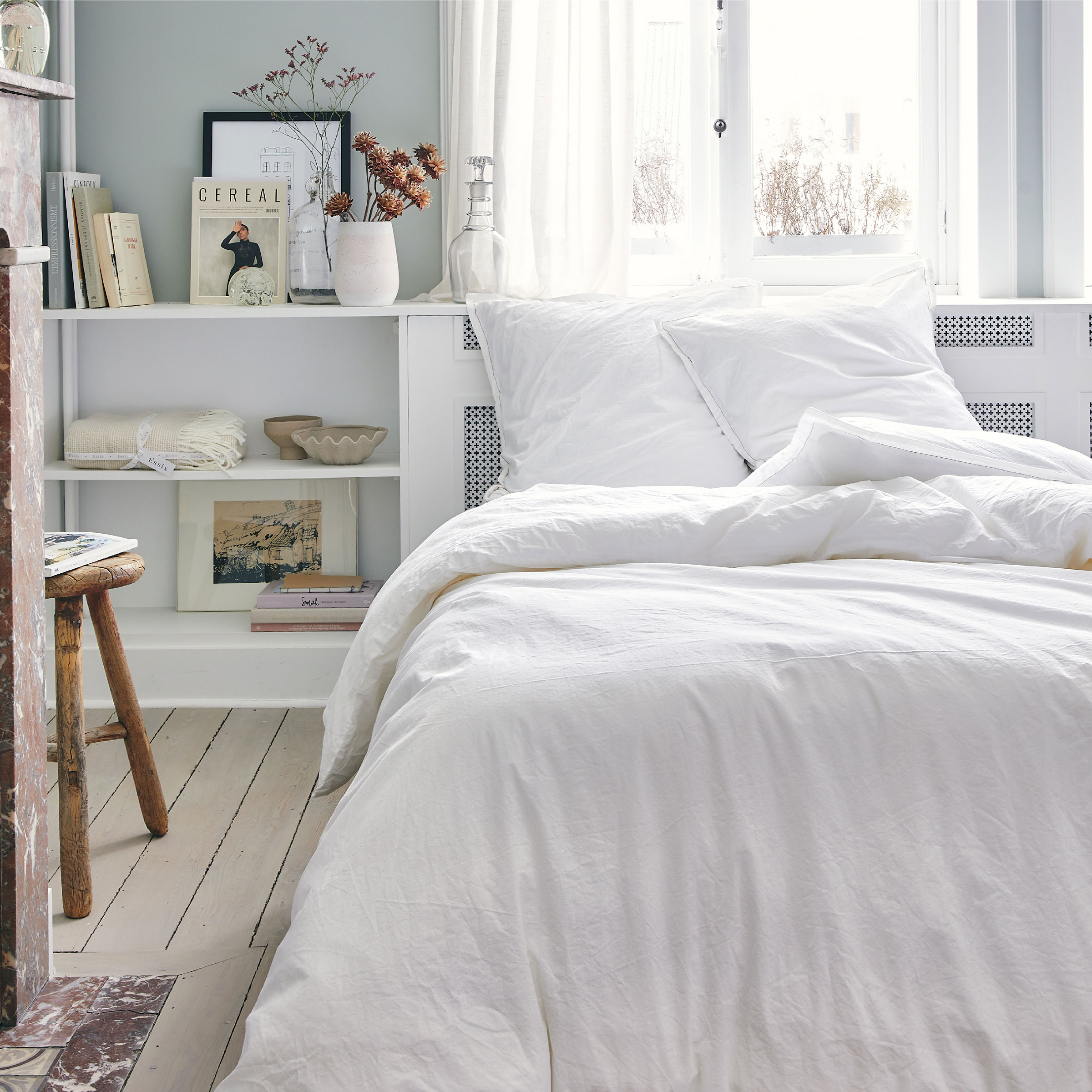 Essix Dekbedovertrek Set Tout Doux Katoen 145TC Wit 