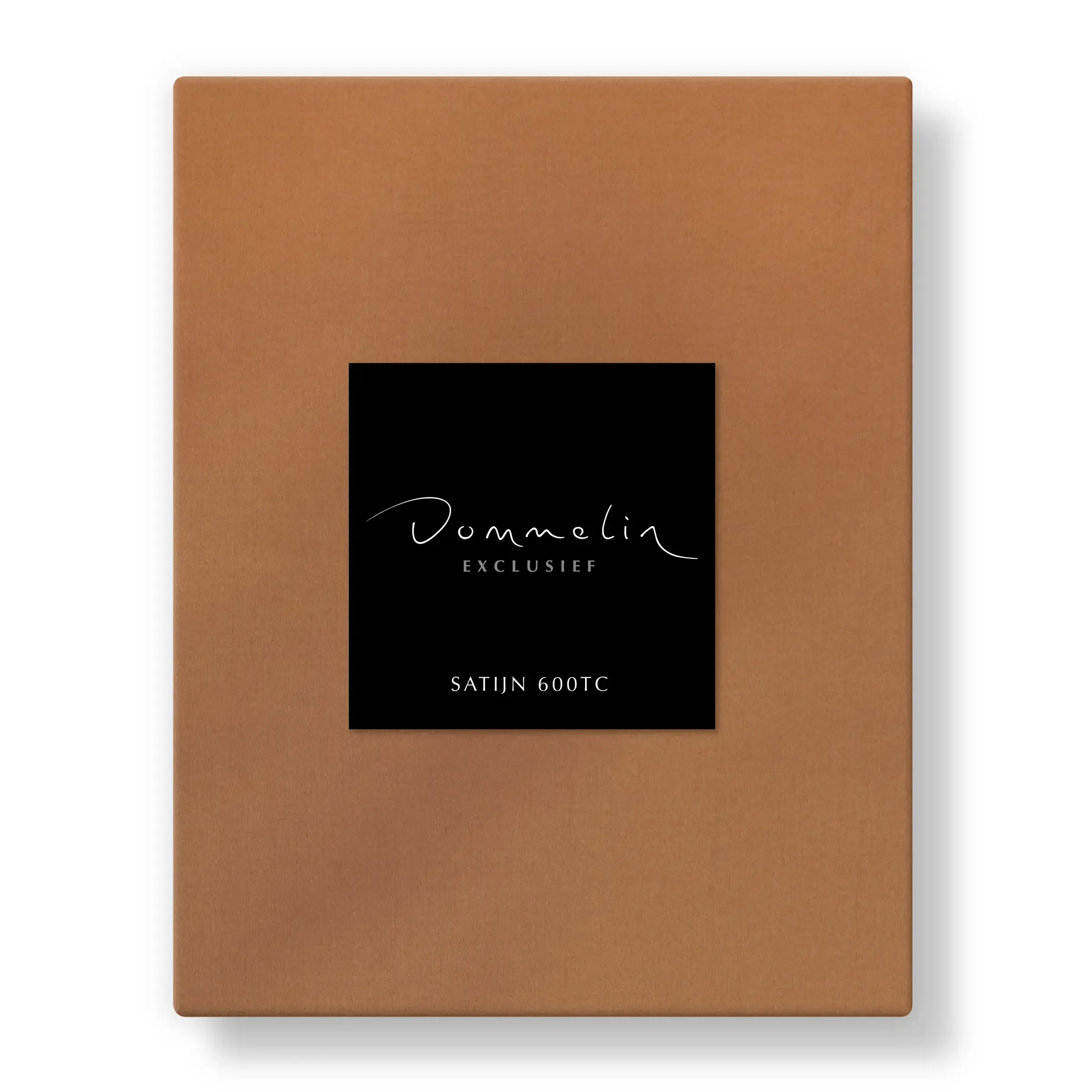 Dommelin Topper Hoeslaken Satijn 600TC Cognac