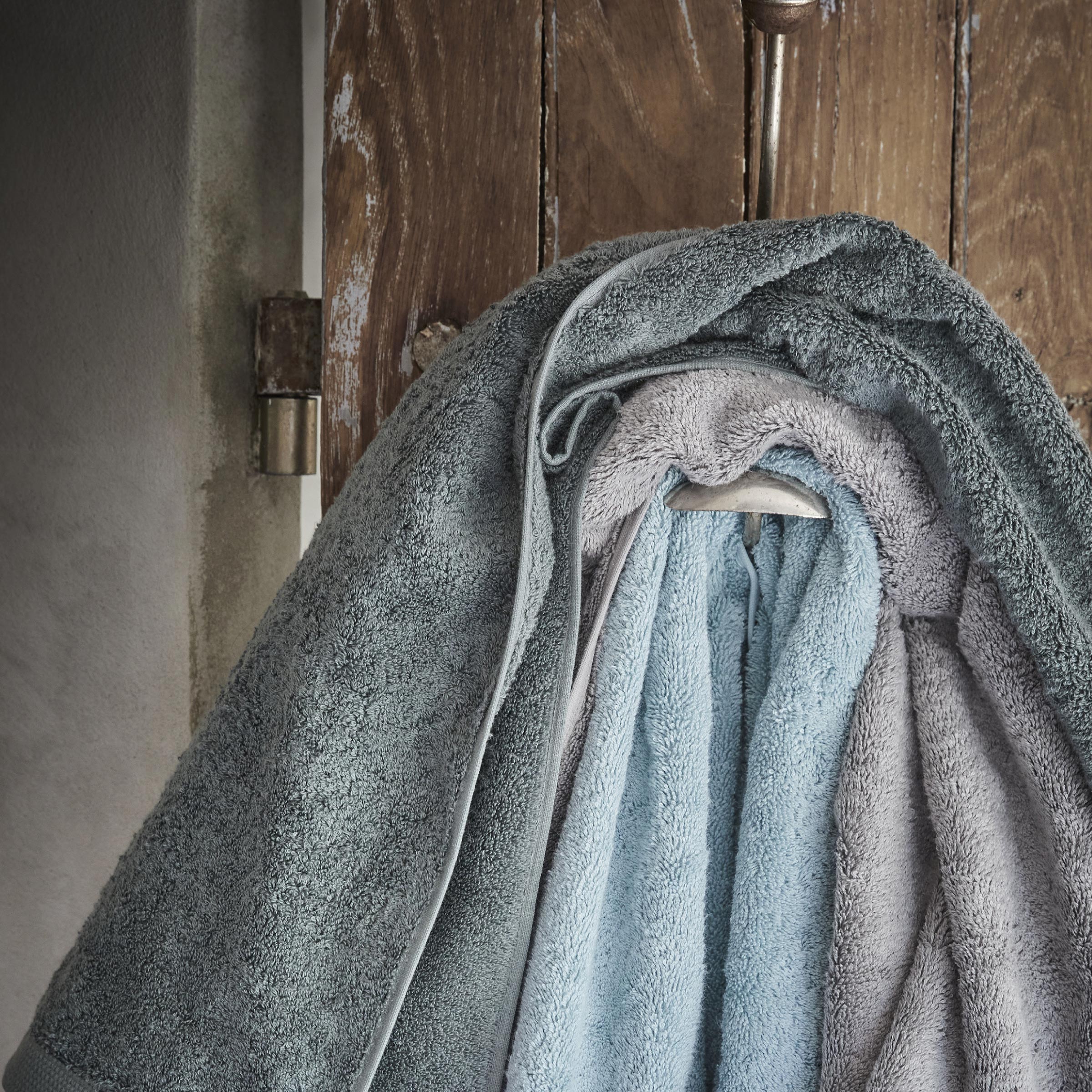 Alexandre Turpault Washandje Essentiel Organic Katoen 650 gr/m2 Galet 16 x 21 cm