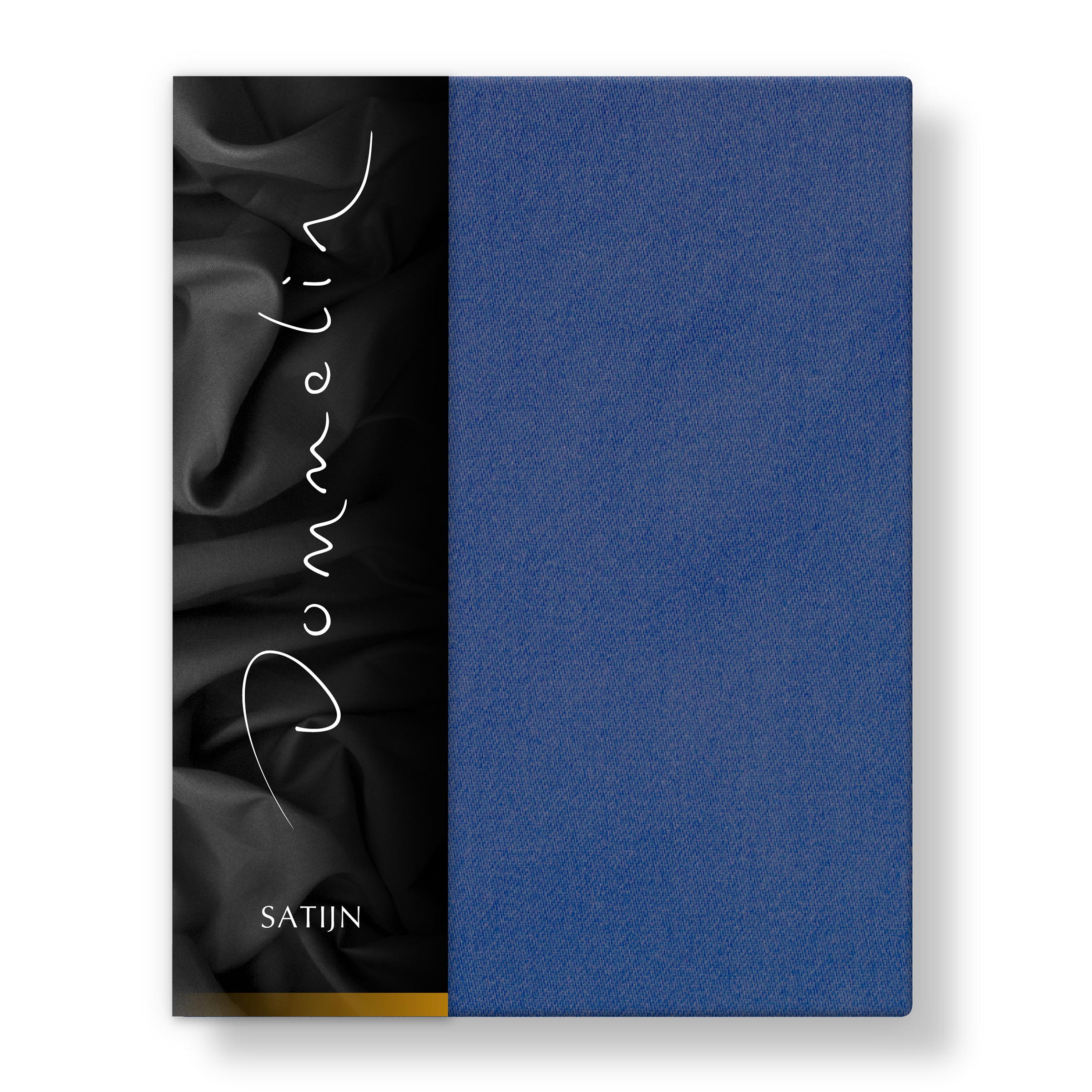 Dommelin Topper Hoeslaken Satijn 300TC Jeansblauw