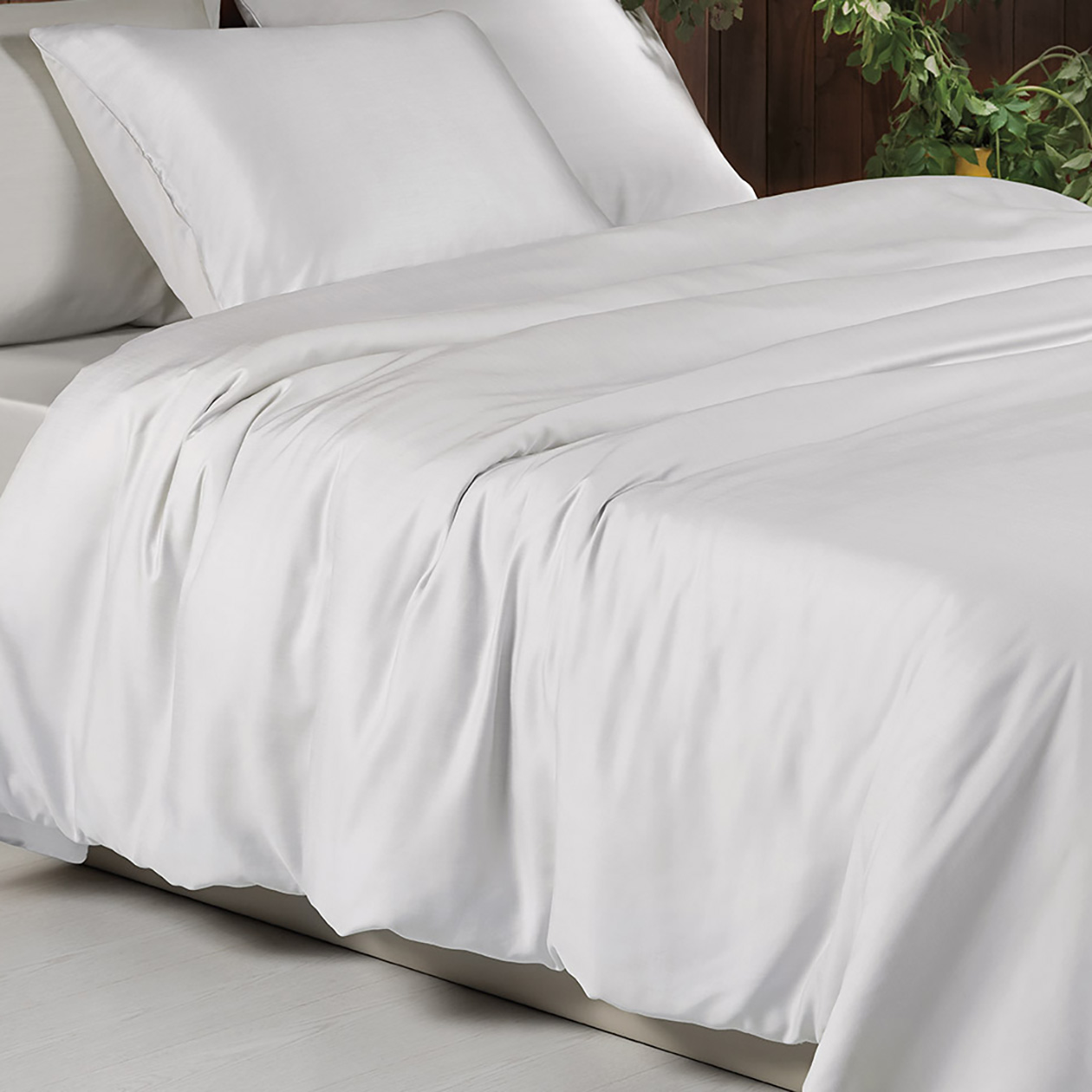 Dommelin Lakenset Madeira Micromodal 300TC Wit