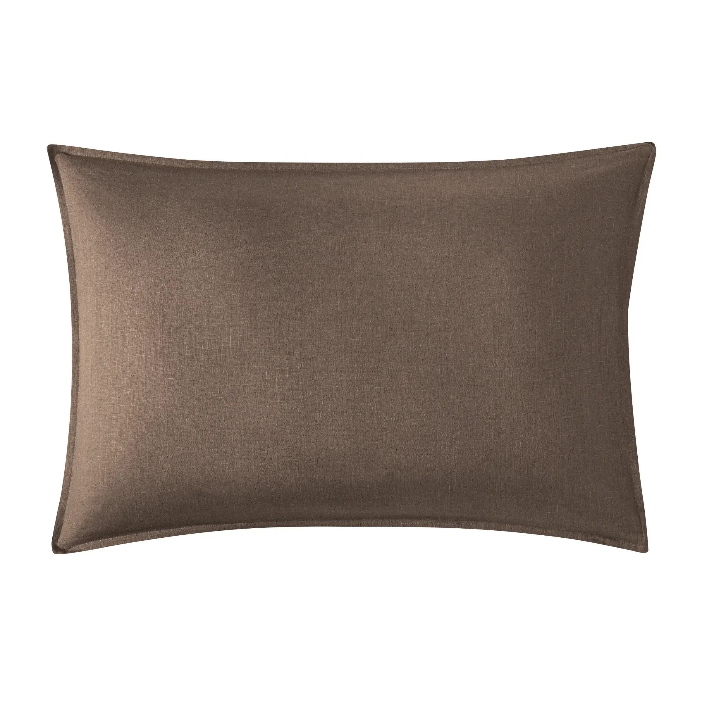 Alexandre Turpault Kussensloop Nouvelle Vague Stonewashed Linnen Reed Brown