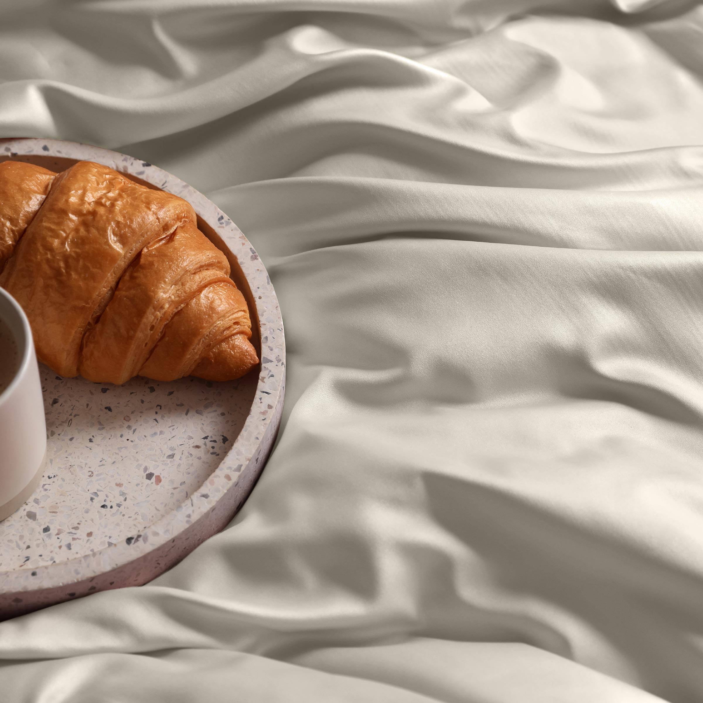 Dommelin Dekbedovertrek Set Satijn 300TC Beige 