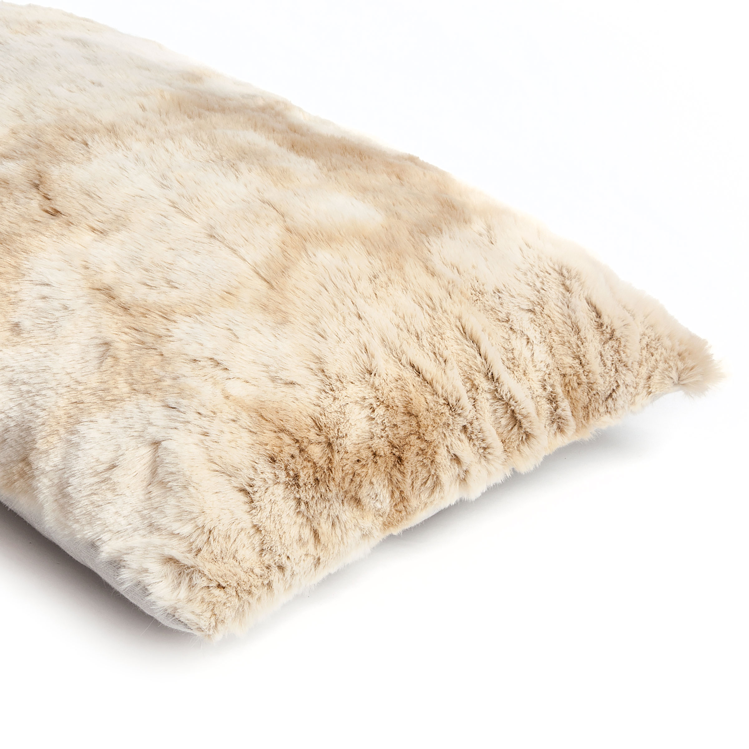 Mrs.Me Sierkussen Mellow Imitatiebont Blonde 45 x 60 cm