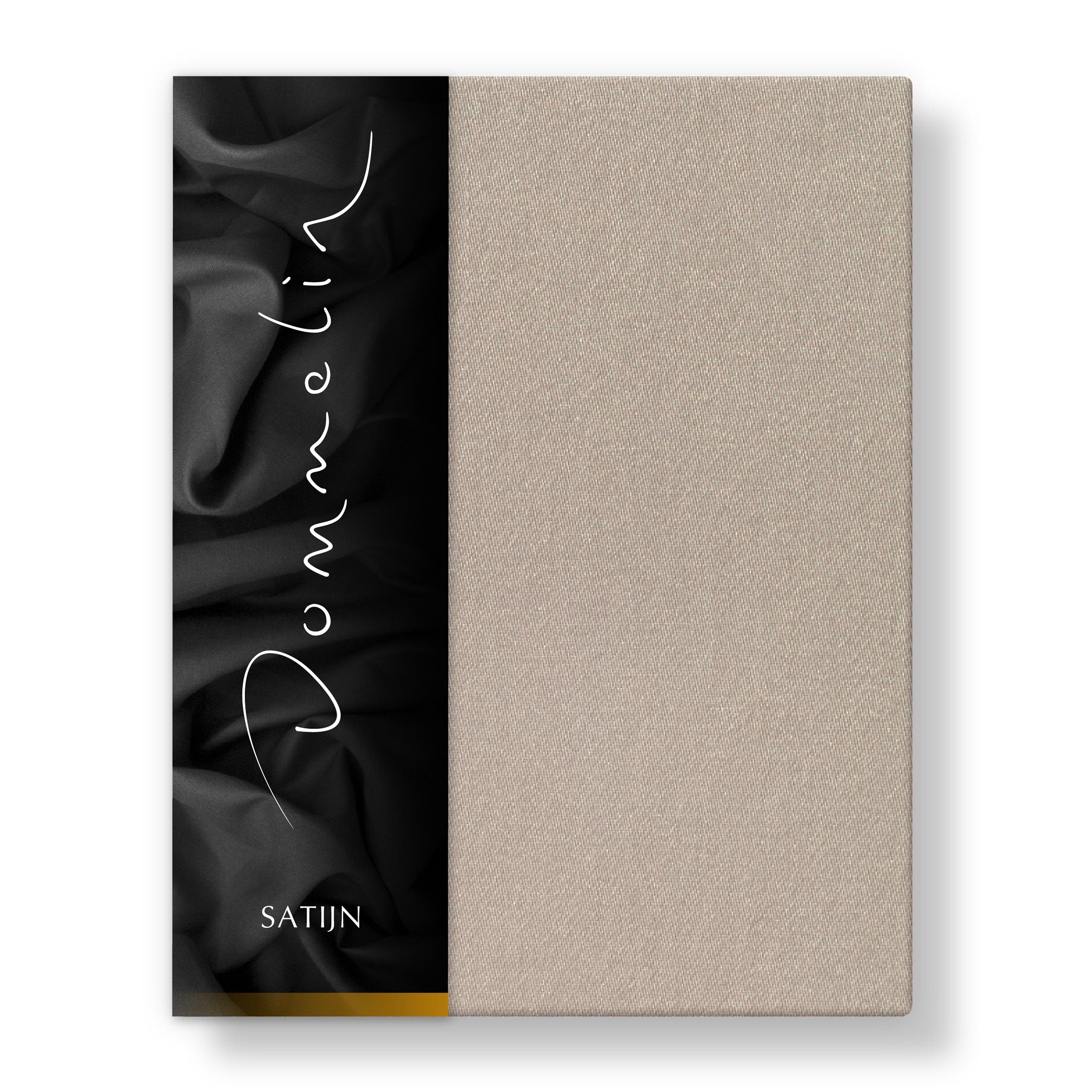 Dommelin Topper Hoeslaken Satijn 300TC Kaki