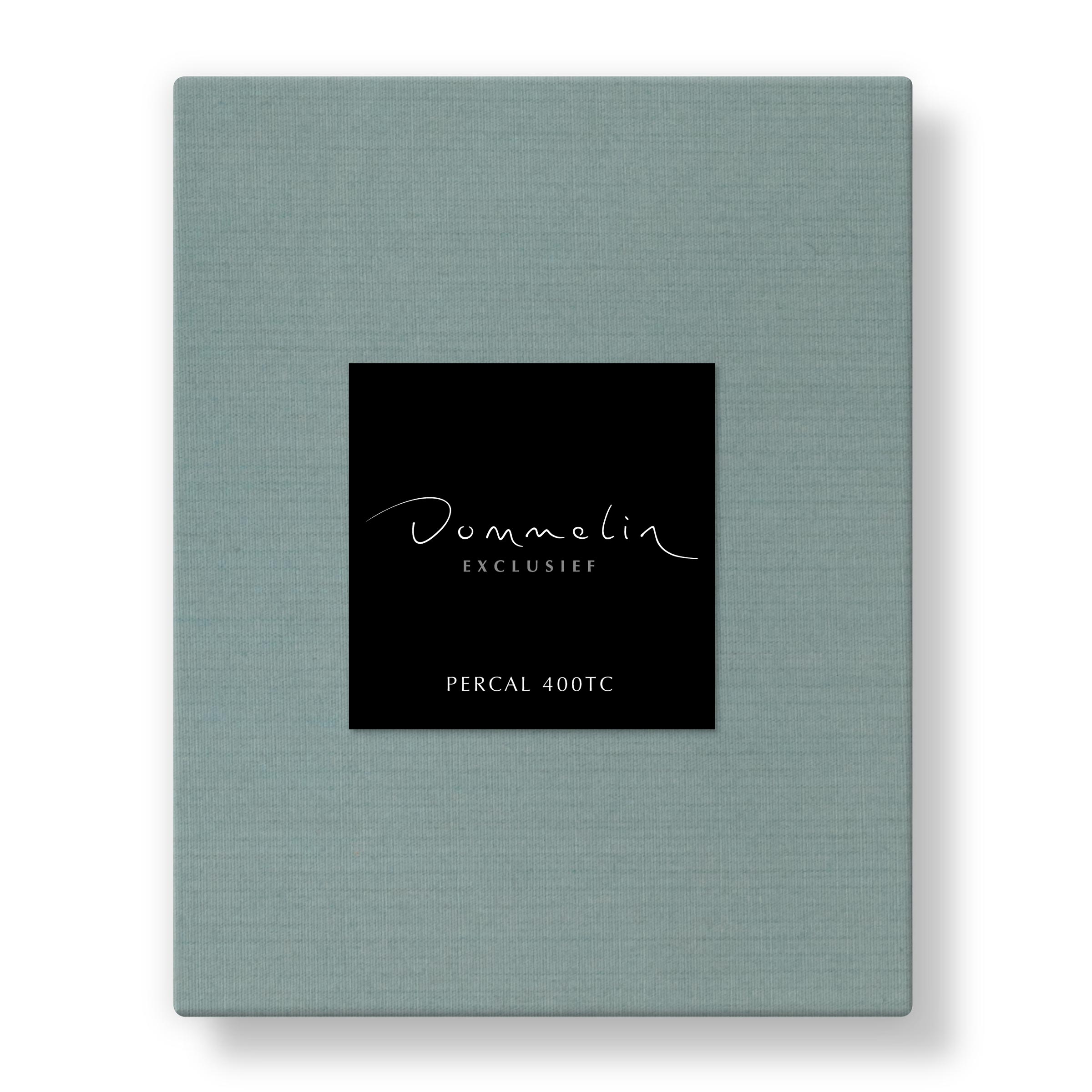 Dommelin Topper Hoeslaken Percal 400TC Jade