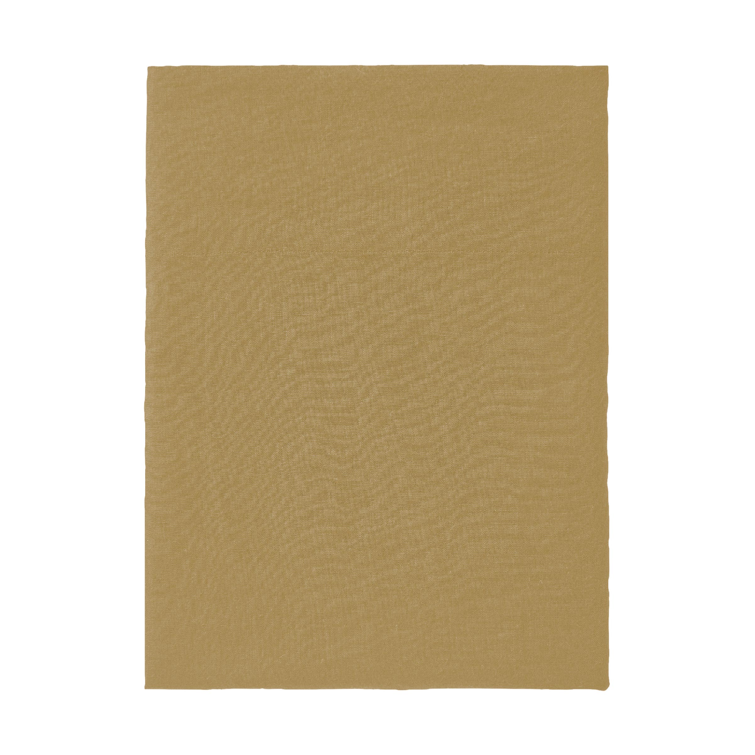 Alexandre Turpault Laken Nouvelle Vague Stonewashed Linnen Sienne 270 x 300 cm