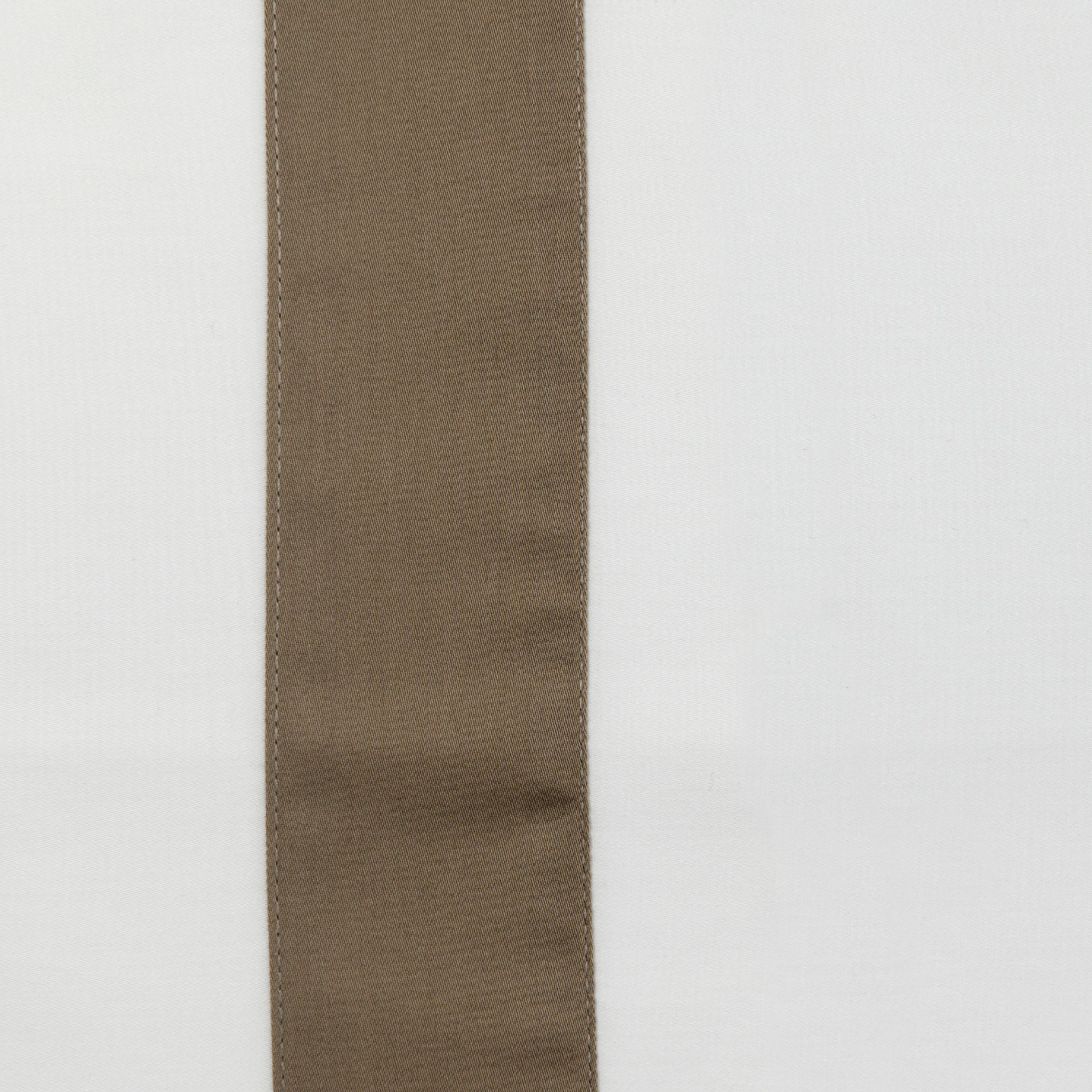 Dommelin Dekbedovertrekset Listra Satijn 300TC Wit - Nootmuskaat