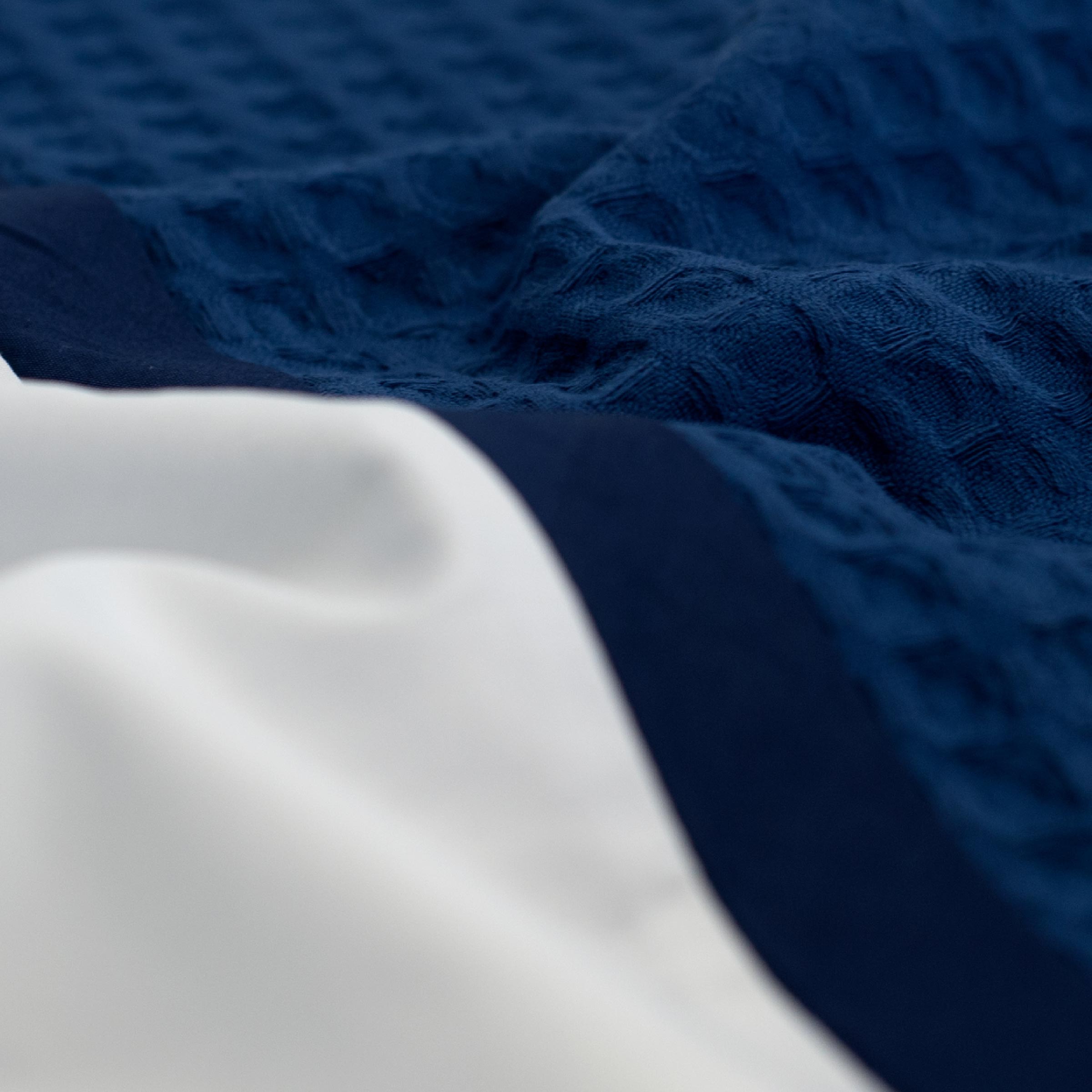 Dommelin Dekbedovertrekset Bari Percal 200TC Jeansblauw - Navy