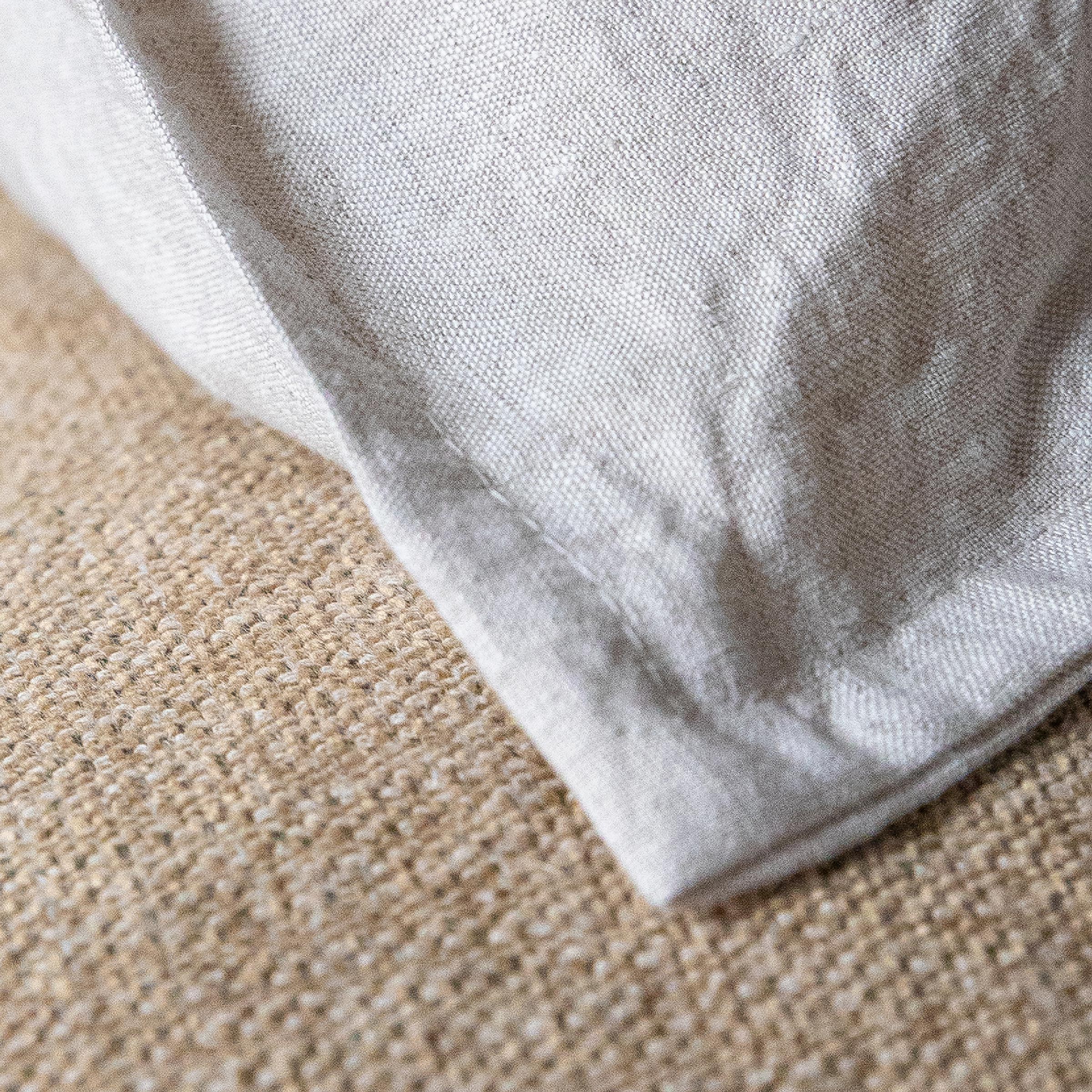 Alexandre Turpault Dekbedovertrek Nouvelle Vague Stonewashed Linnen Natural