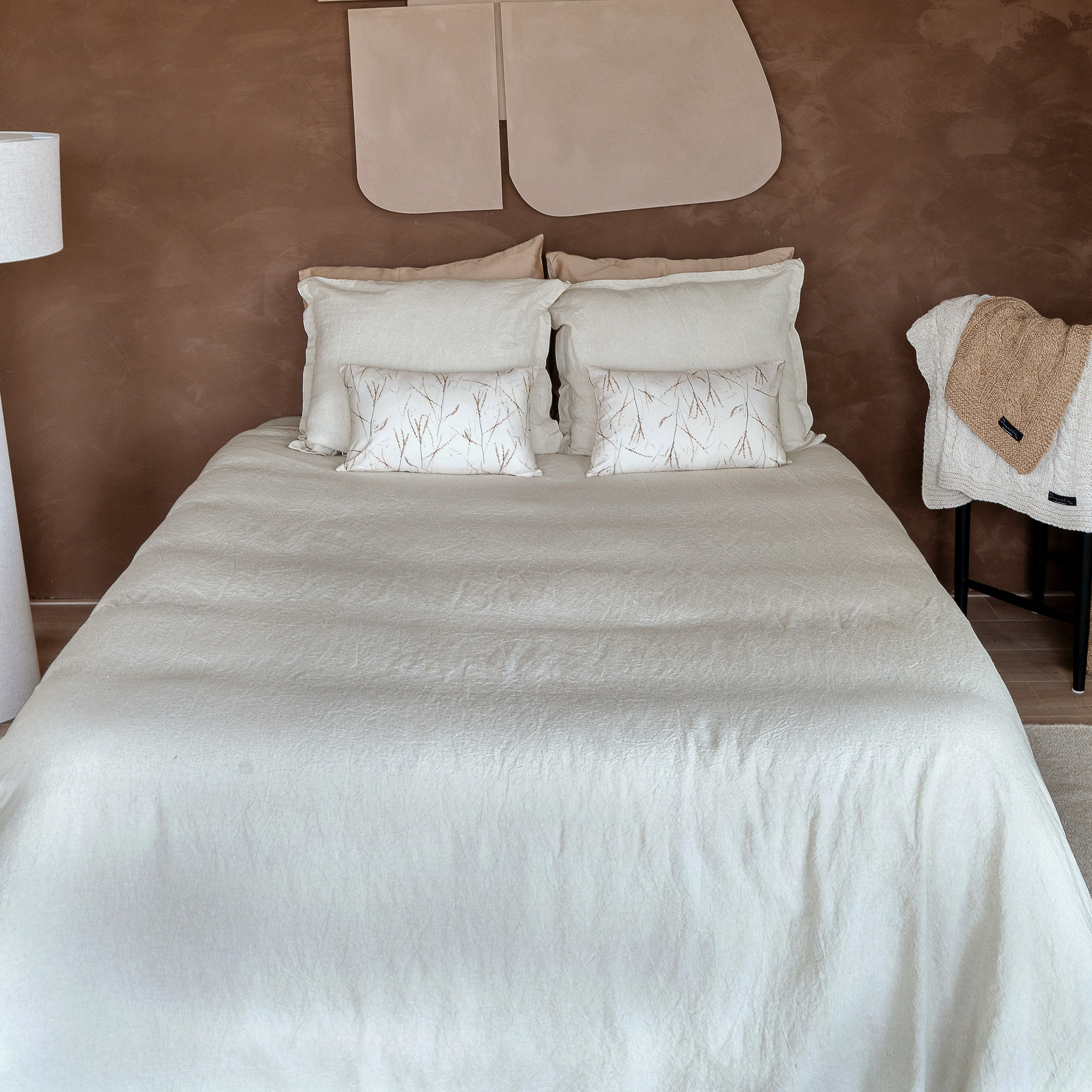 Dommelin Dekbedovertrekset Ancora Recycled Linnen Mix Naturel Melee