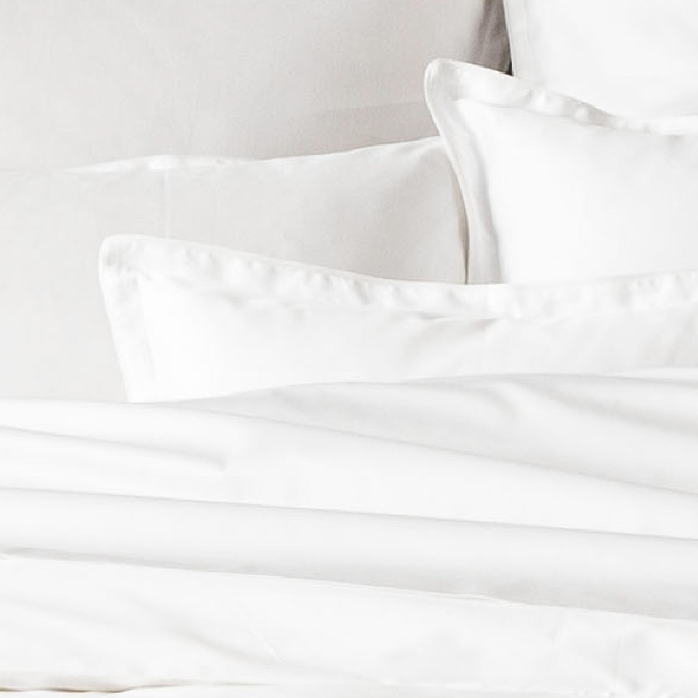 Alexandre Turpault Dekbedovertrek Teophile Organic Satijn 300TC Wit