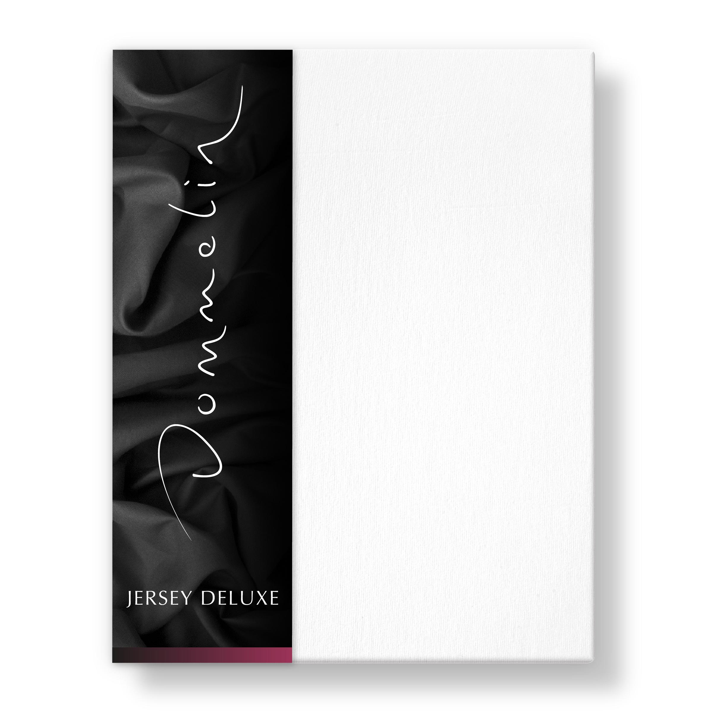 Dommelin Hoeslaken Jersey Deluxe Wit