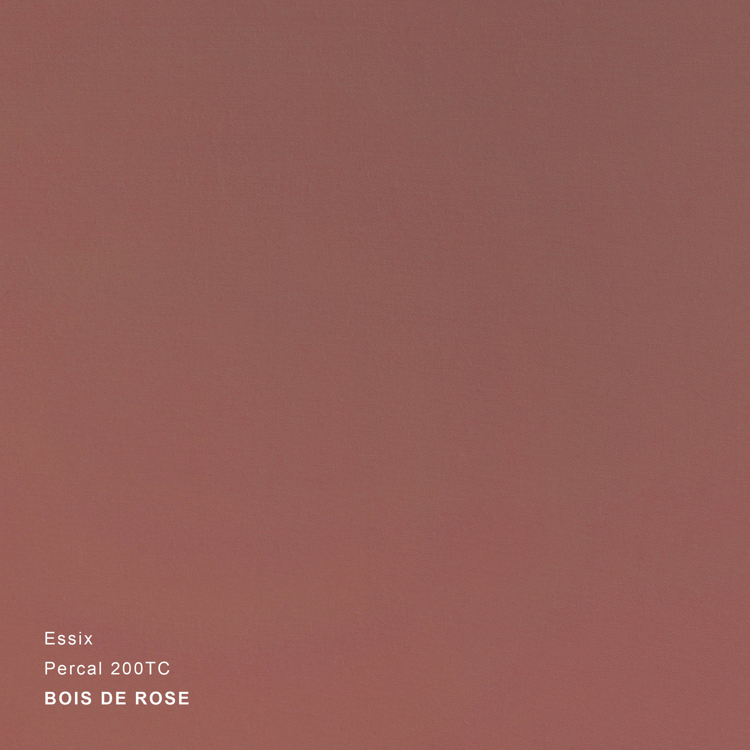 Essix Topper Hoeslaken Premiere Percal 200TC Boise de Rose