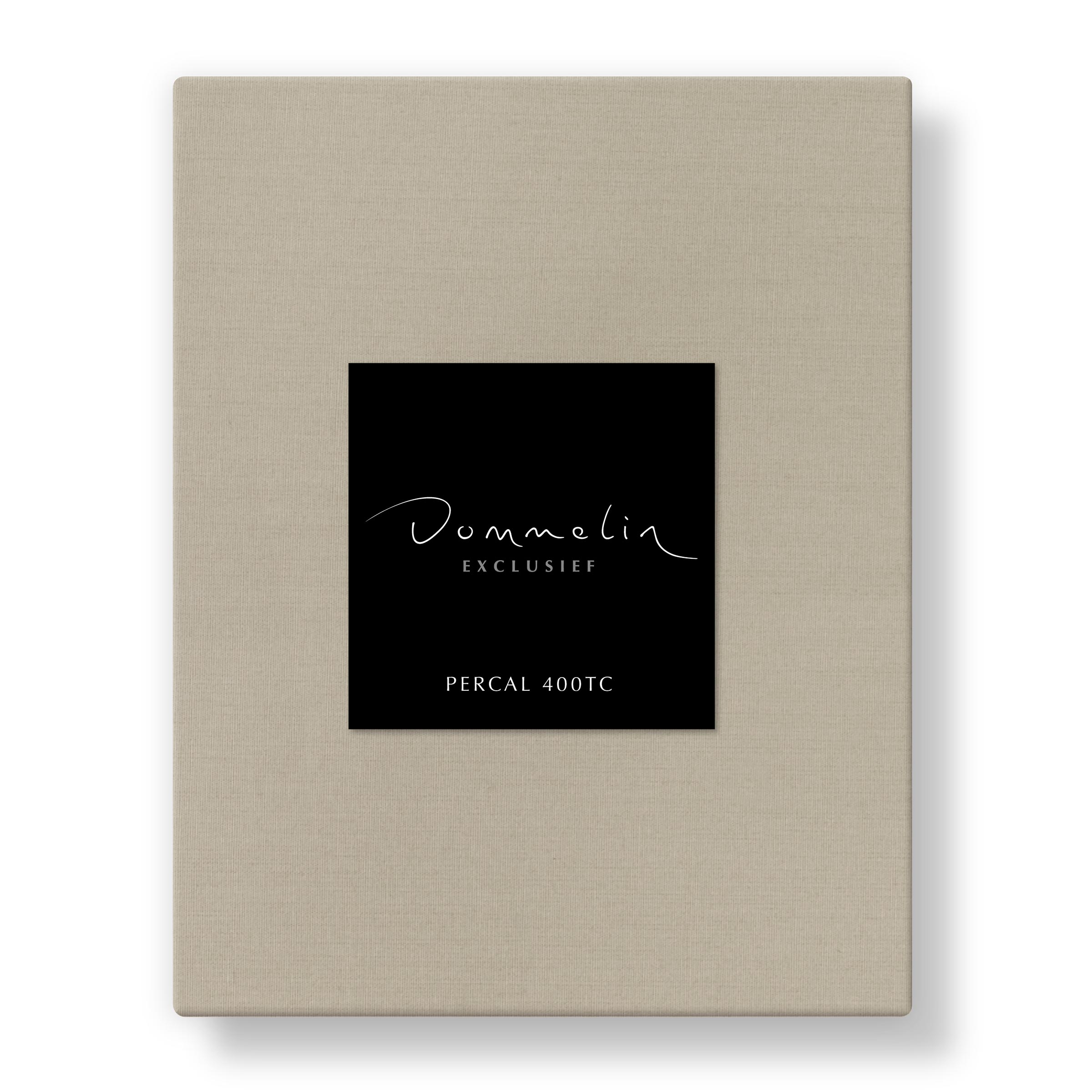 Dommelin Hoeslaken Percal 400TC Sesam