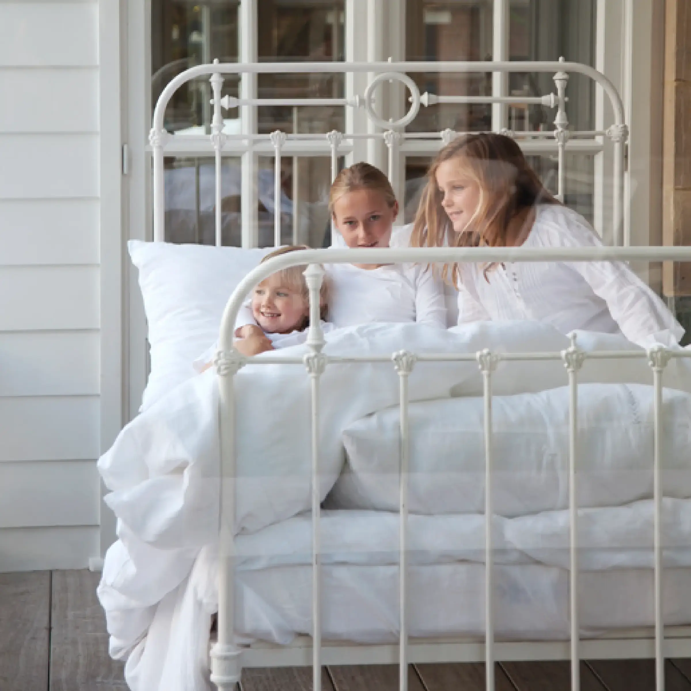 Libeco Kussensloop Heritage Organic Washed Linnen 190 gr/m2 Wit