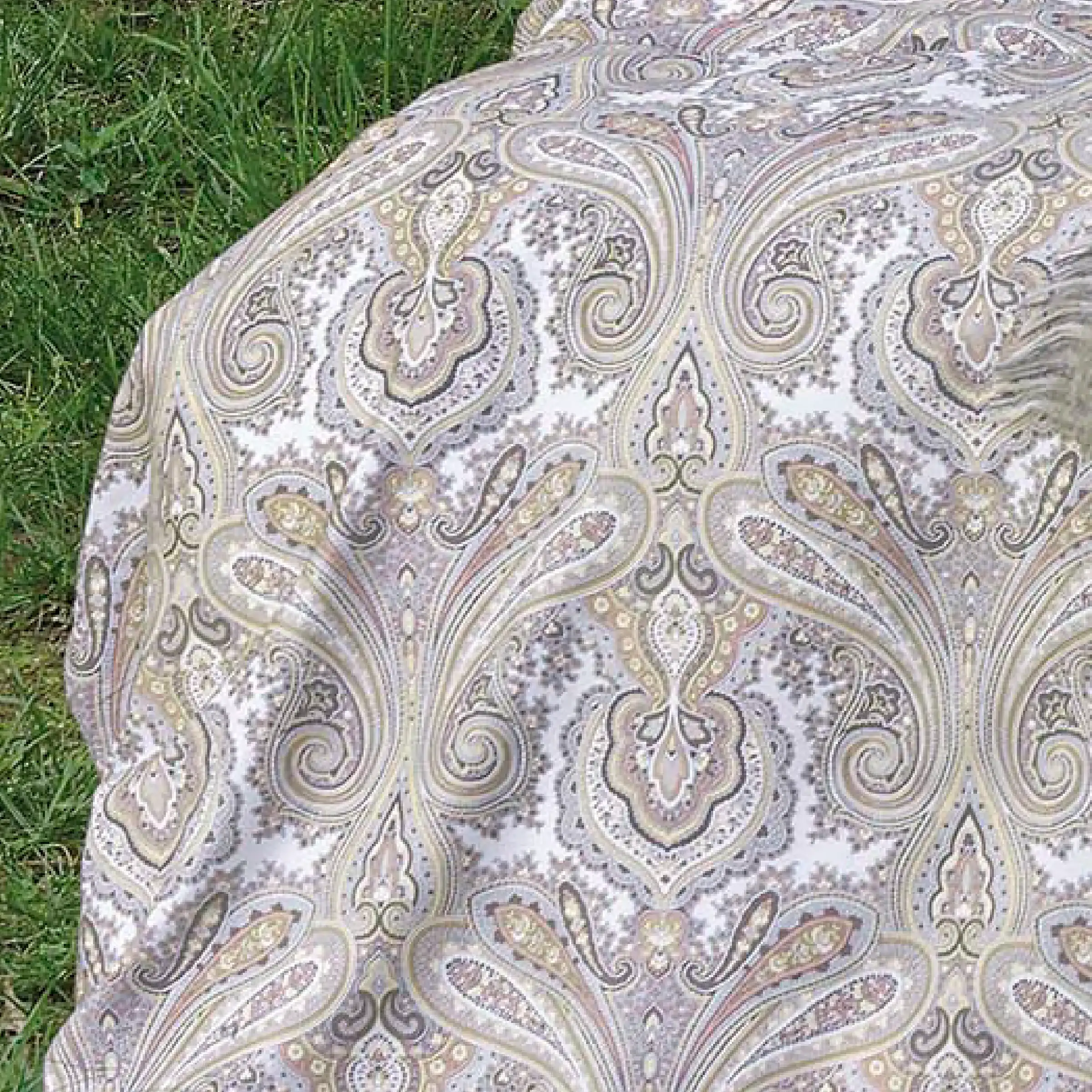 Dommelin Dekbedovertrekset Pordoi Satijn 400TC Beige