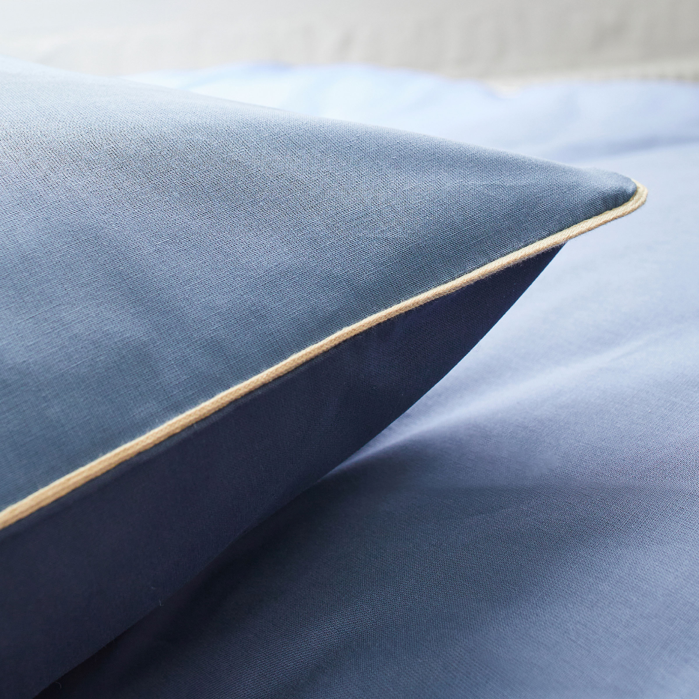 Essix Kussensloop Bons Jours Katoen 145TC Nocturne - Denim