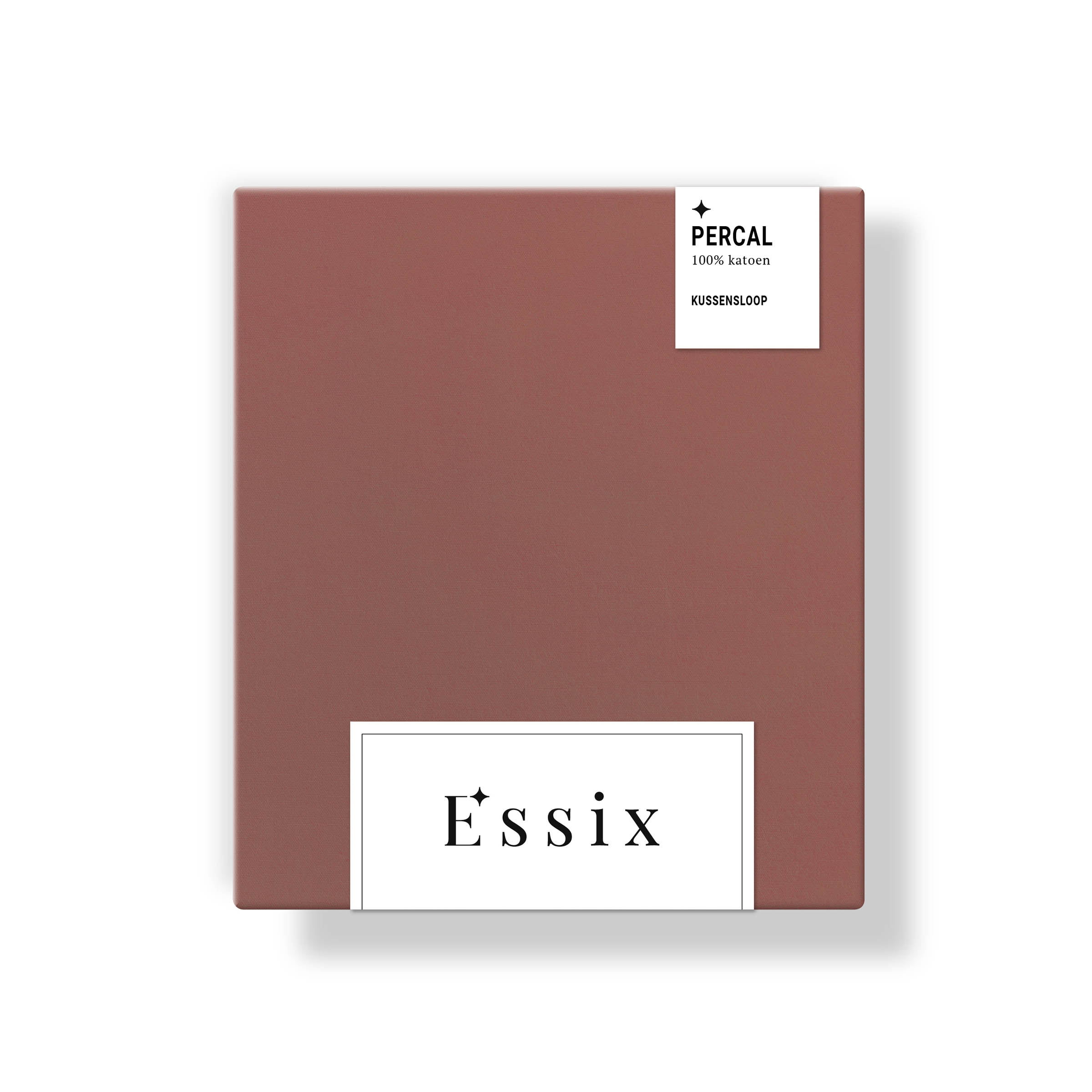 Essix Kussensloop Premiere Percal 200TC Boise de Rose