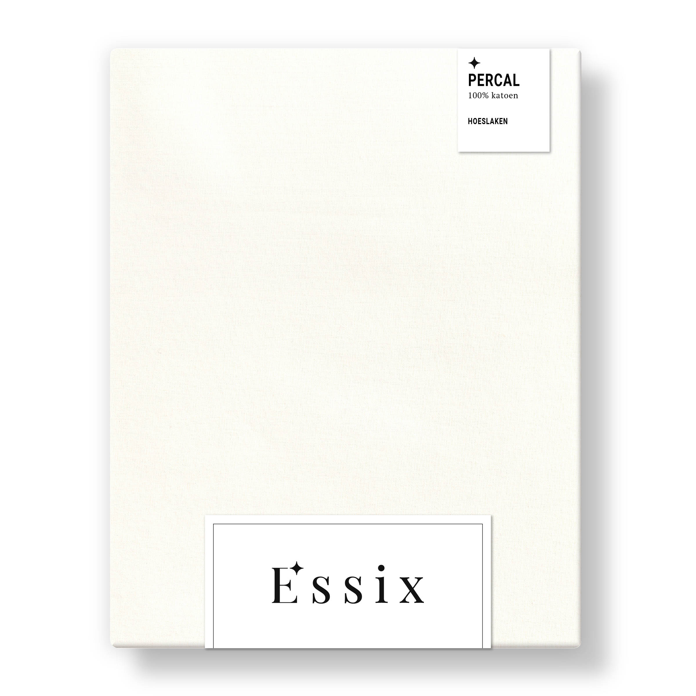Essix Hoeslaken Premiere Percal 200TC Meringue