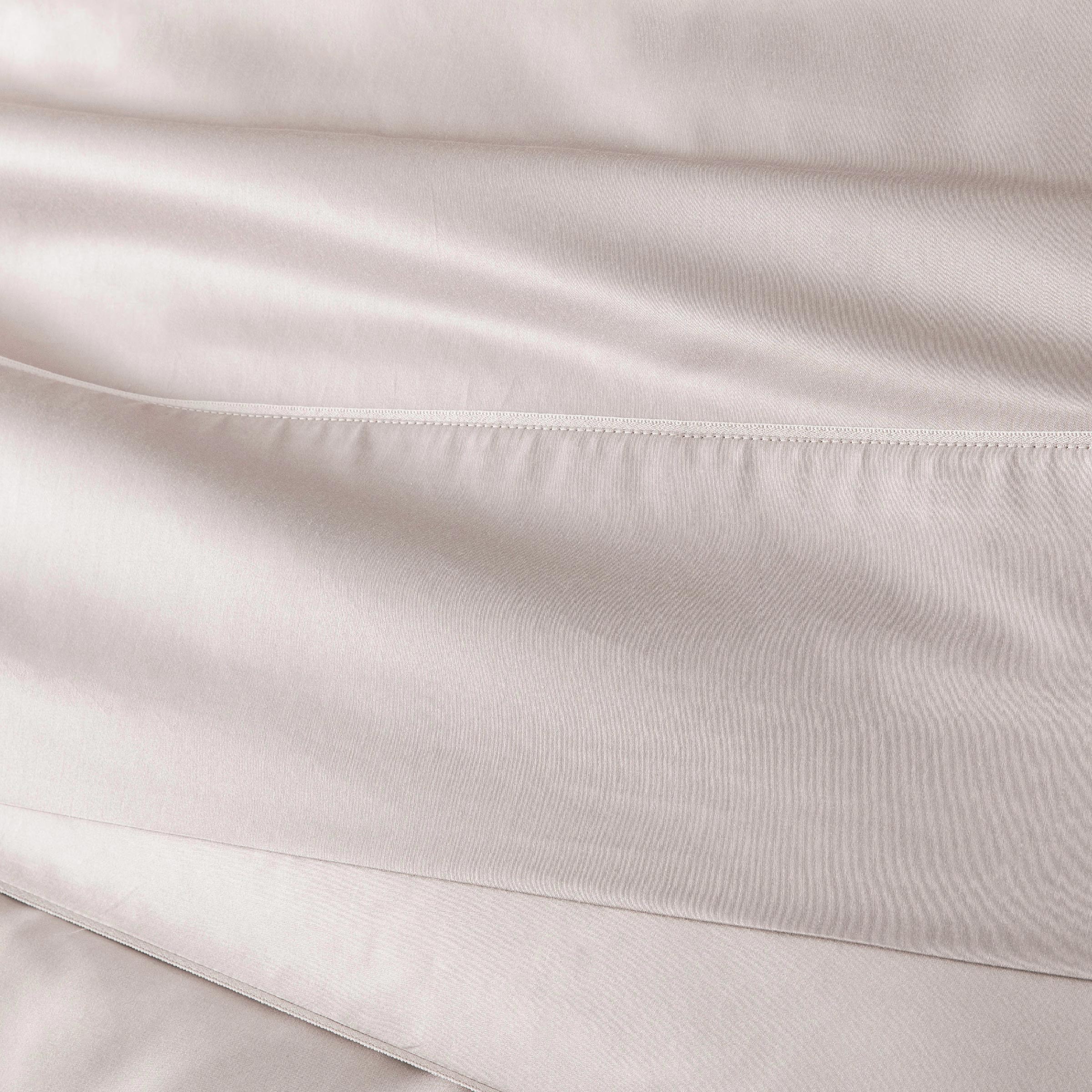 Alexandre Turpault Dekbedovertrek Teophile Organic Satijn 300TC Pink Dew