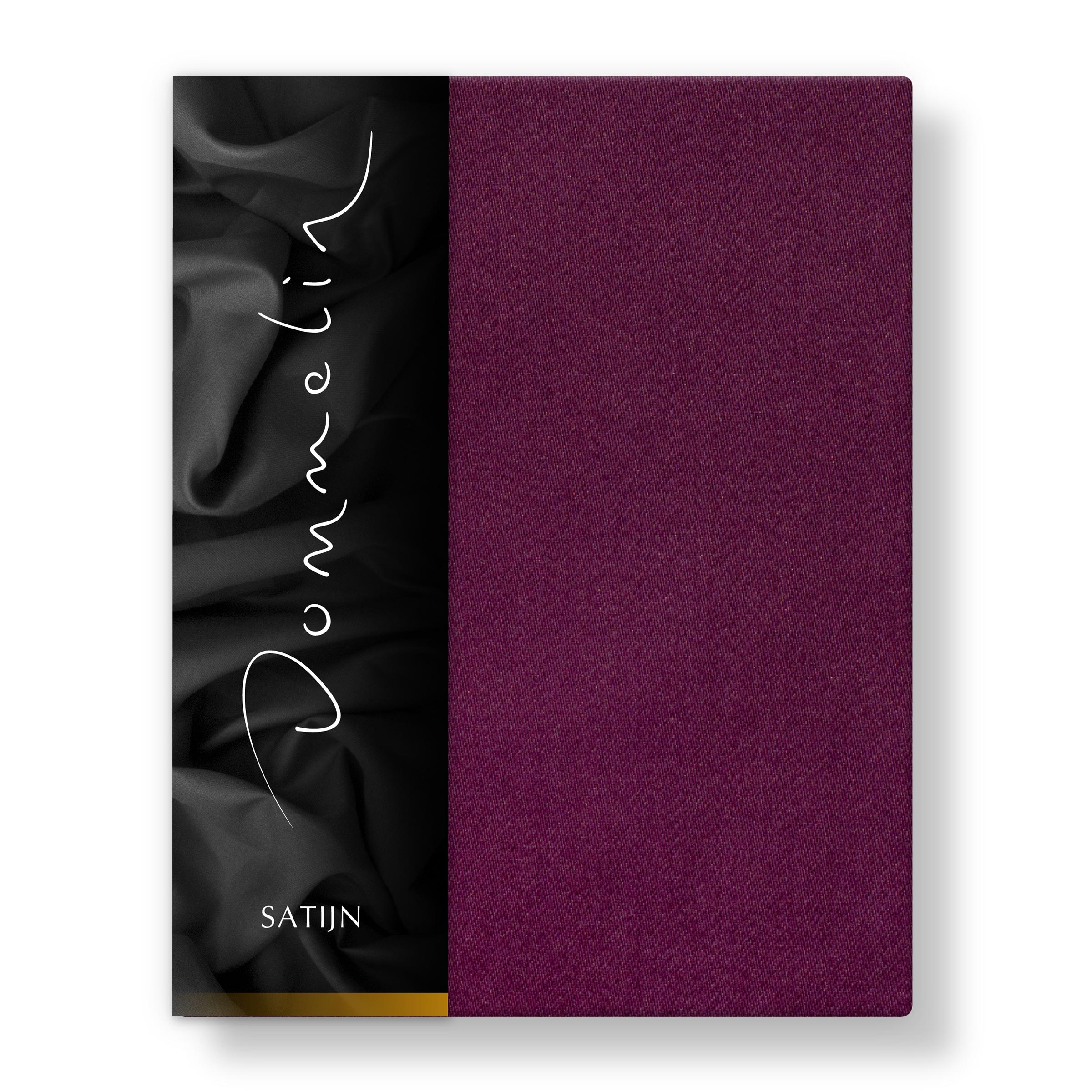 Dommelin Topper Hoeslaken Satijn 300TC Aubergine