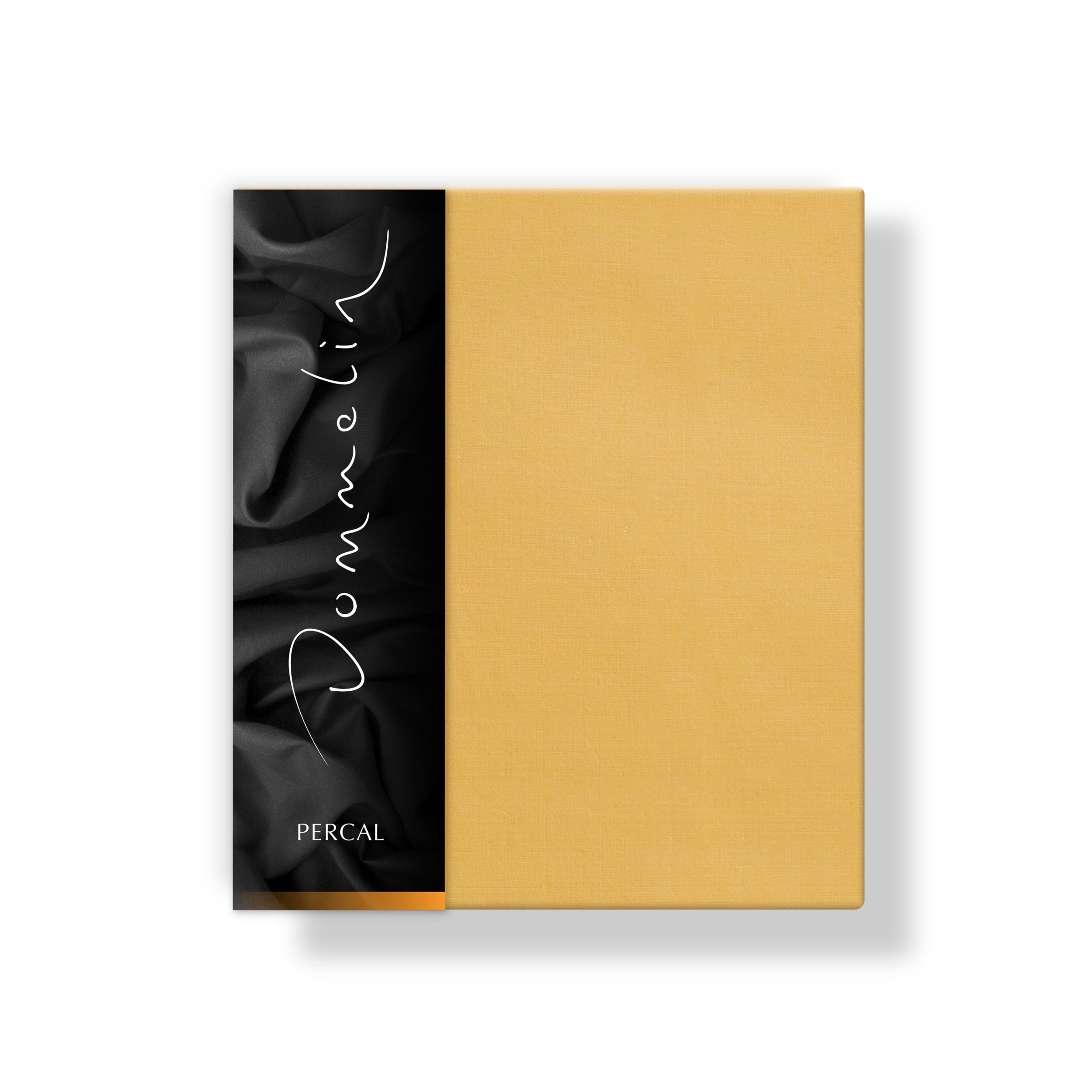 Dommelin Kussensloop Percal 200TC Okergeel