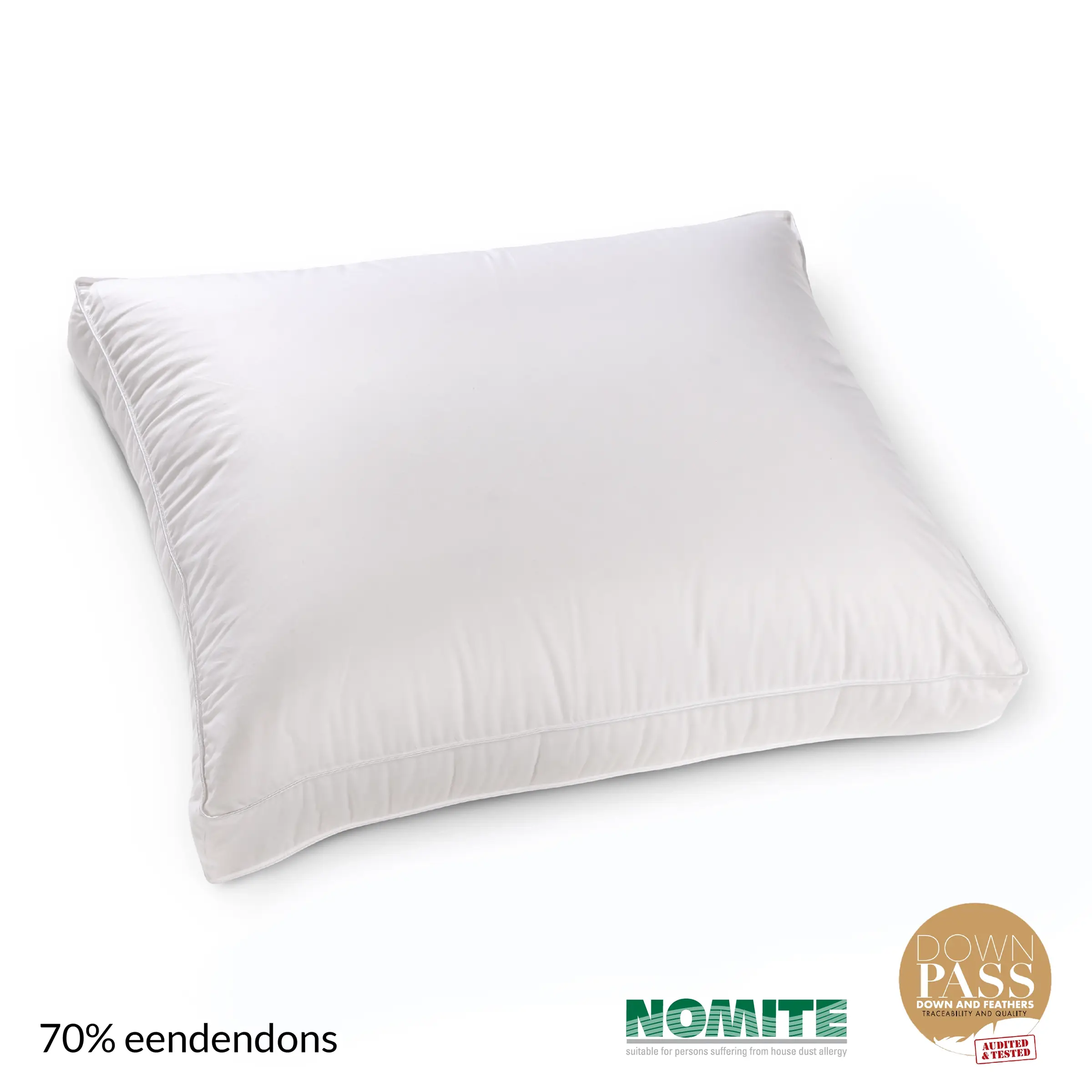 Jonk Kussen Vital 70% Eenden Dons Box 60 x 70 cm