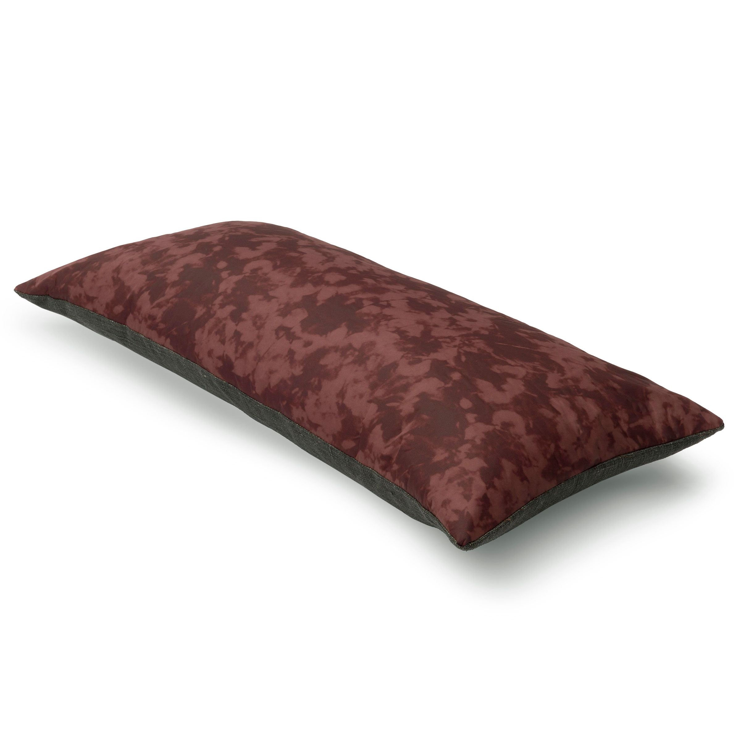 Mrs.Me Sierkussen Foliage Recycled PL Burgundy 30 x 60 cm
