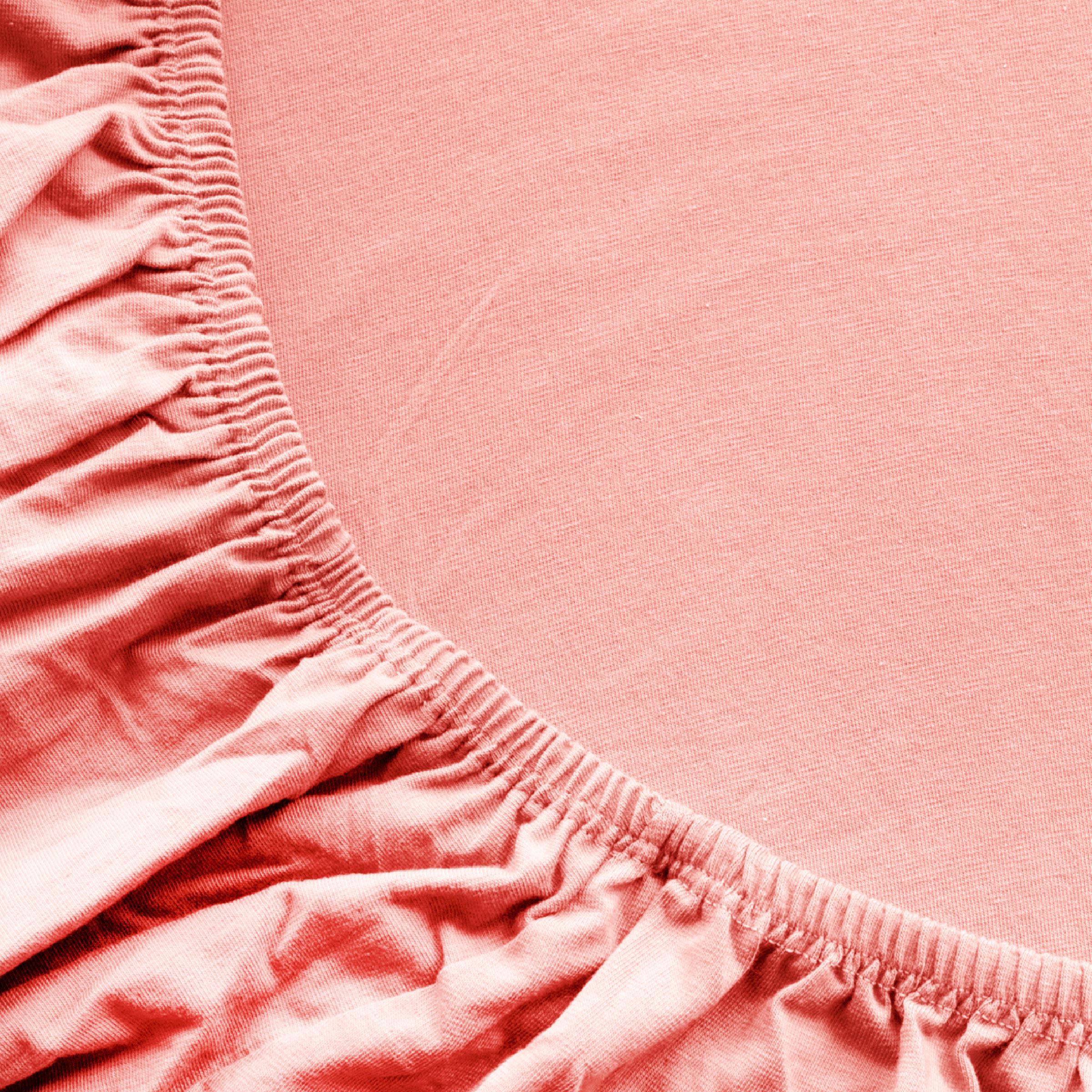 Dommelin Split Hoeslaken Jersey Deluxe Roze  