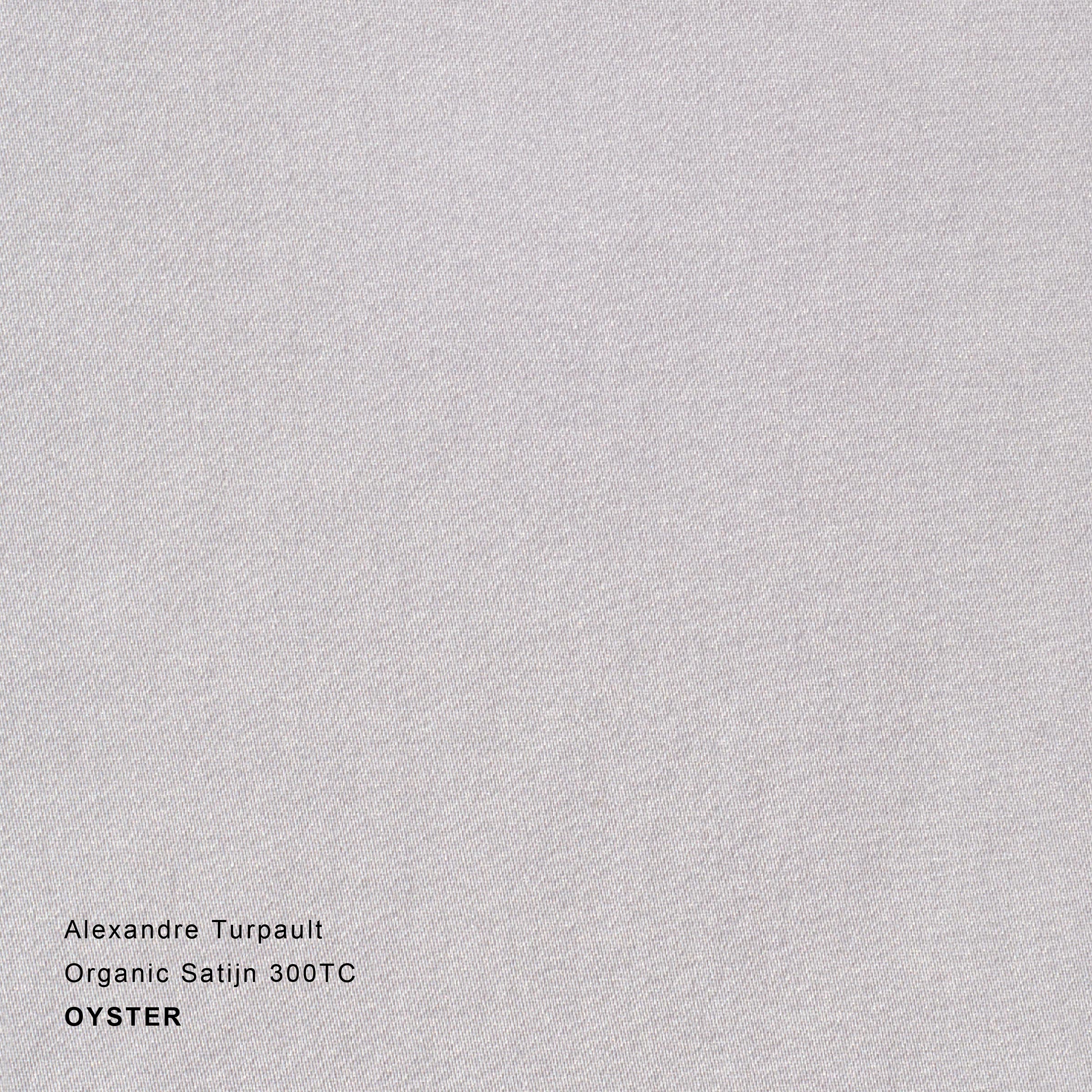 Alexandre Turpault Dekbedovertrek Teophile Organic Satijn 300TC Oyster