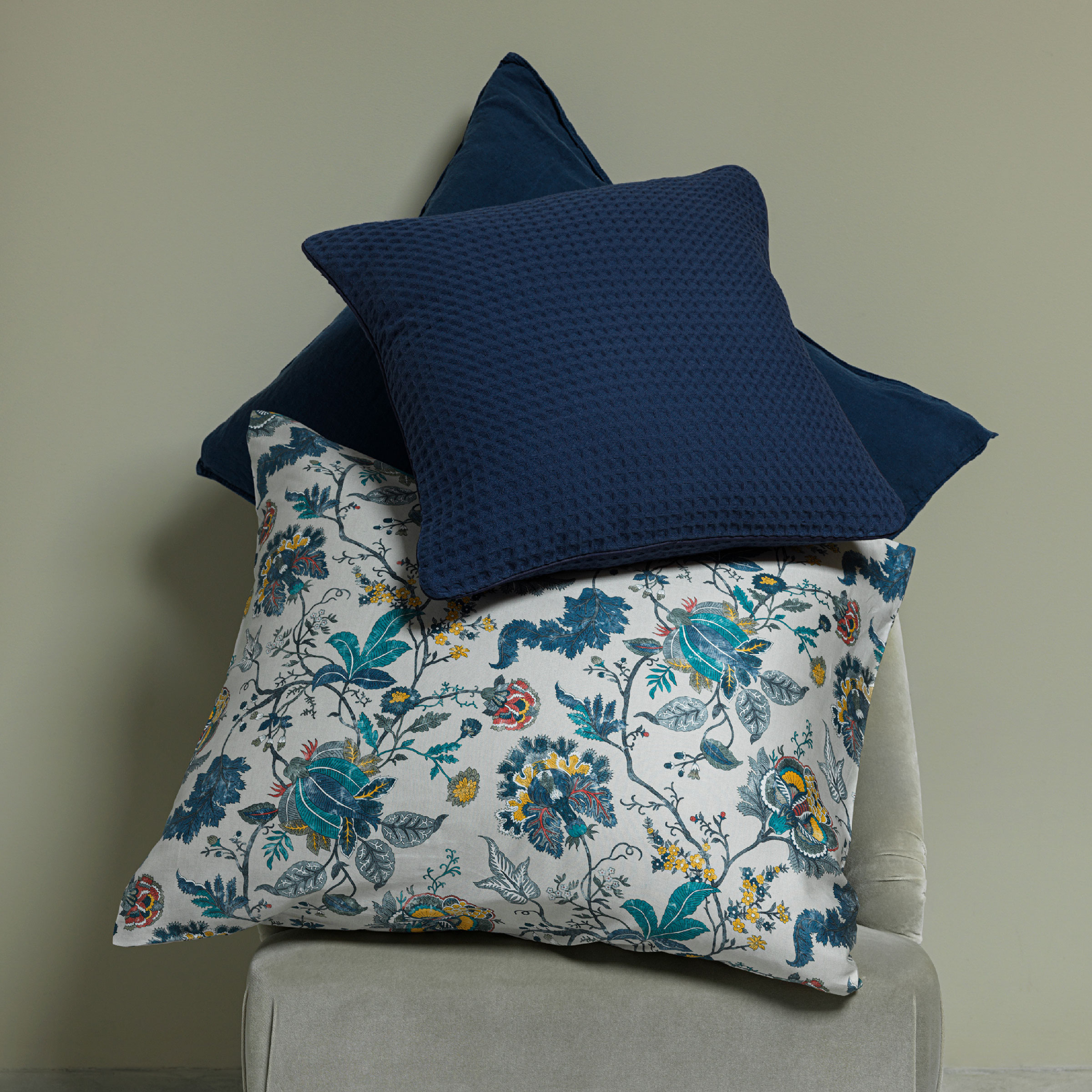 Dommelin Sprei Bari Katoen Navy