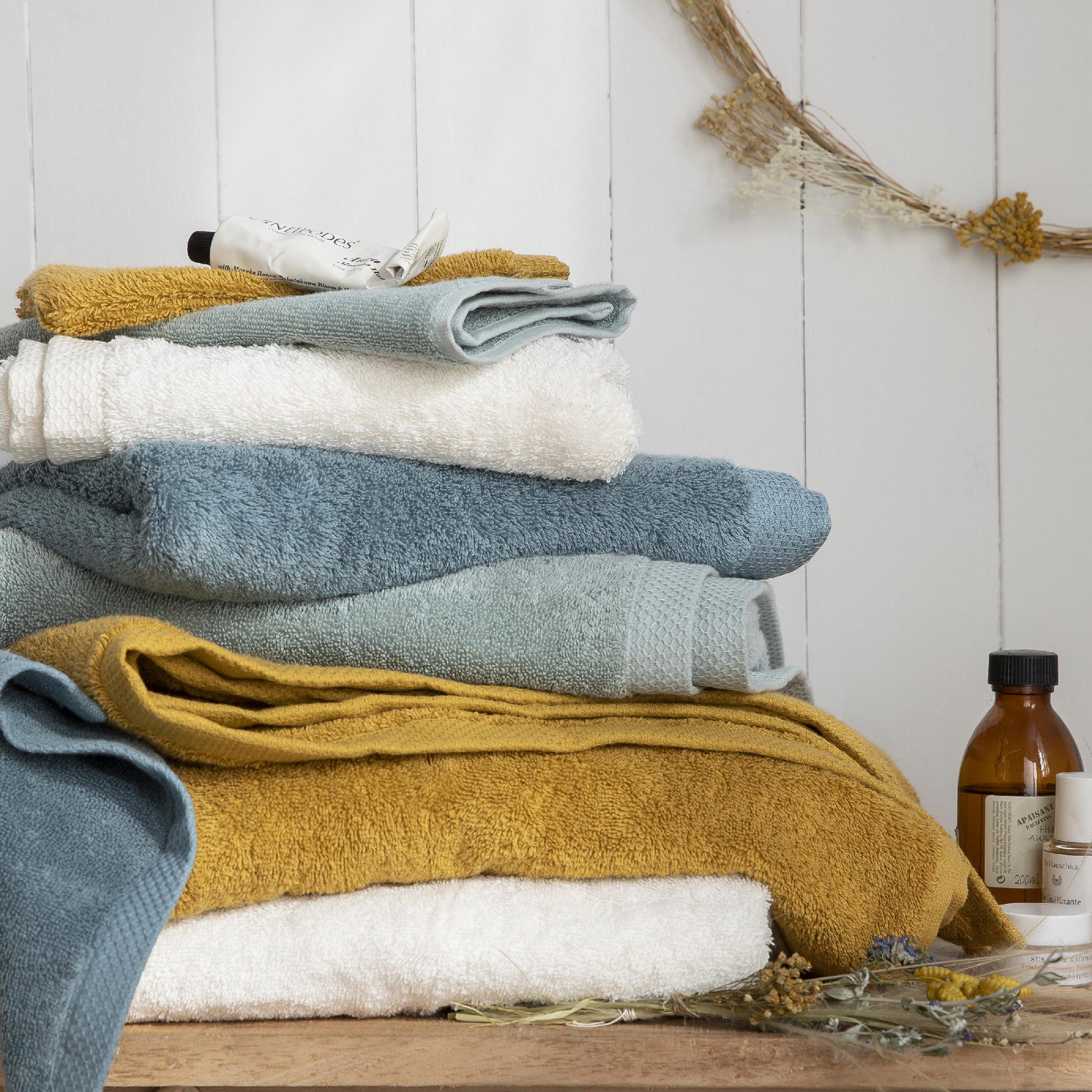 Essix Badlaken Aqua Katoen 530 gr/m2 Plume 90x170