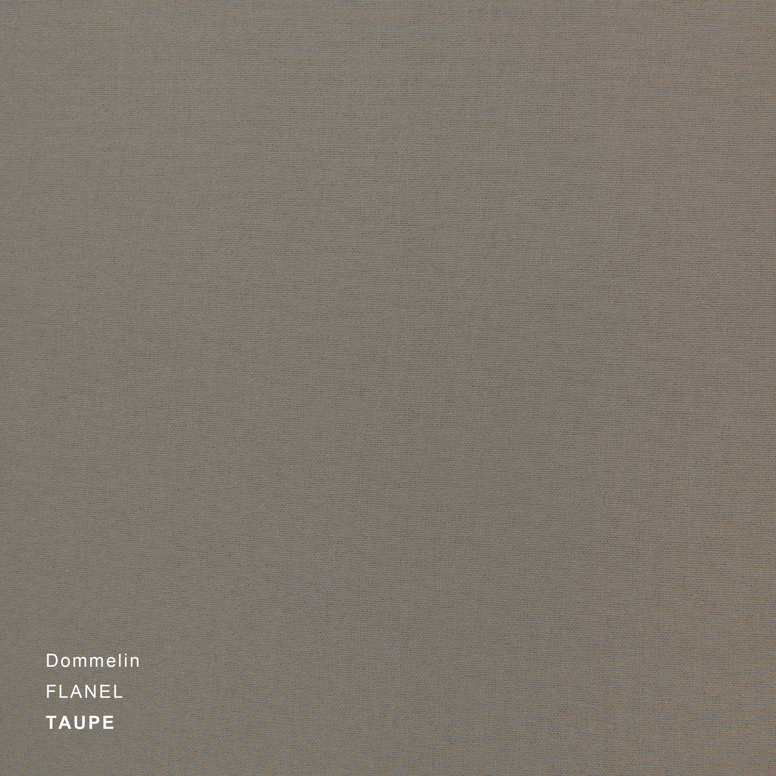 Dommelin Dekbedovertrek Set Flanel Taupe