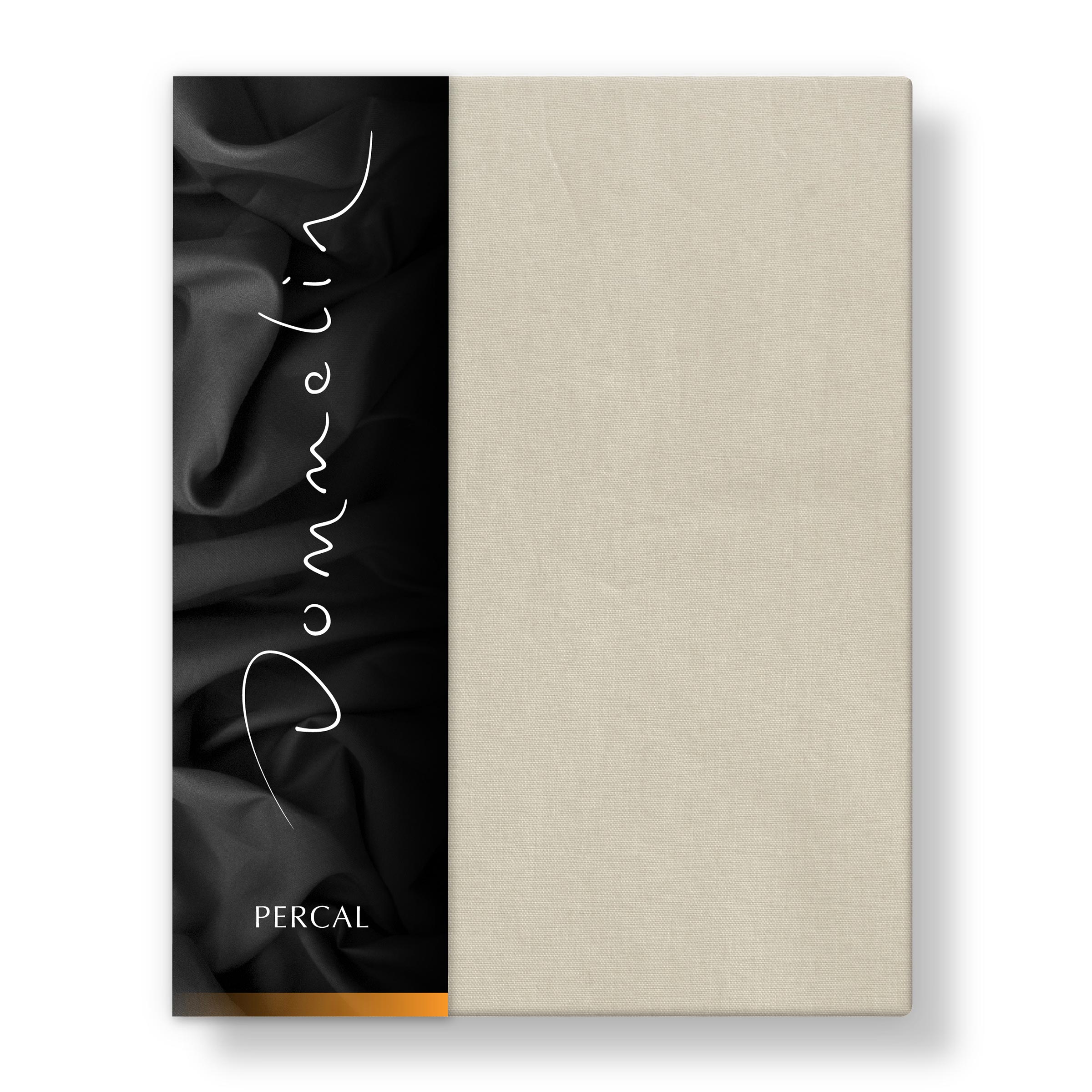 Dommelin Topper Hoeslaken Percal 200TC Camel