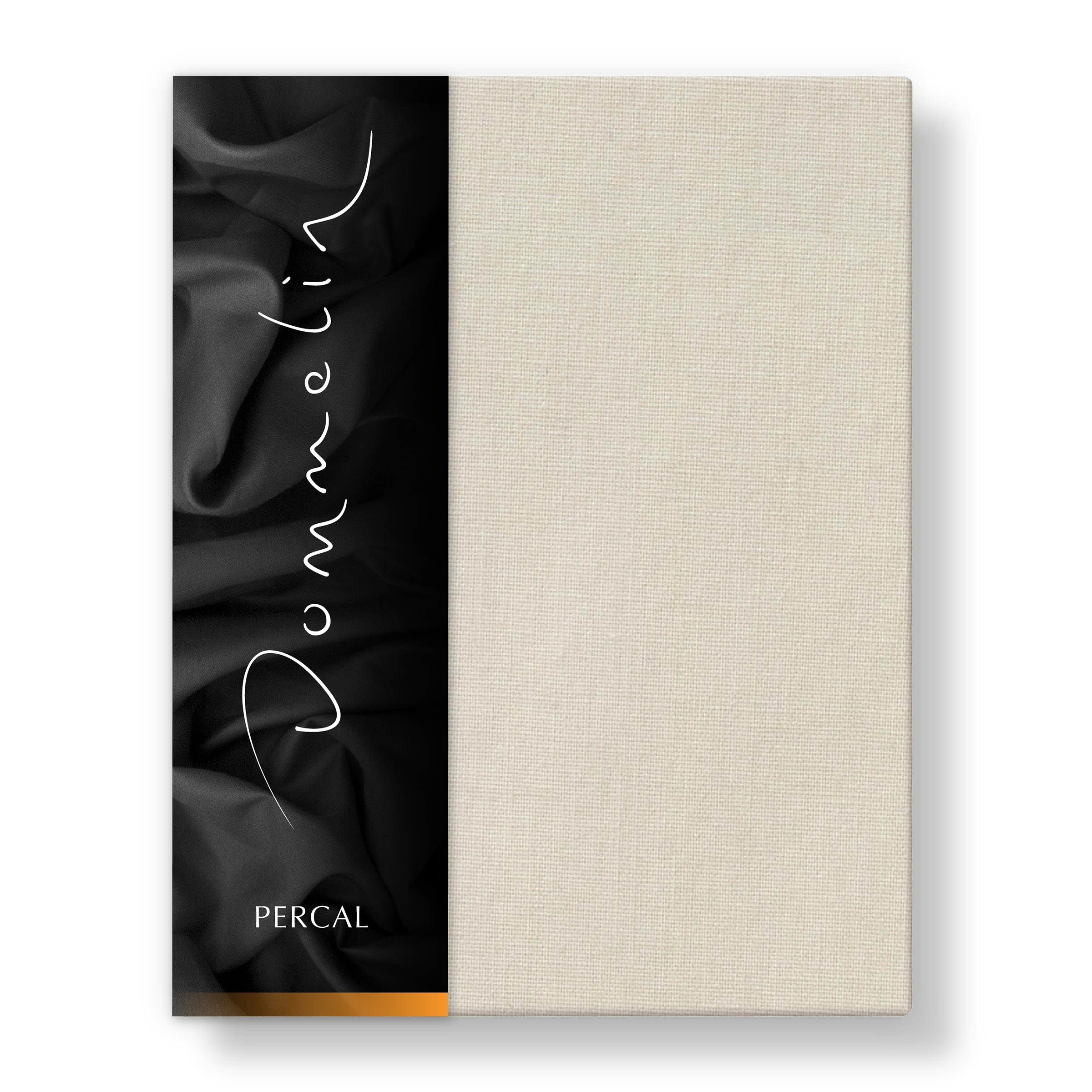 Dommelin Split Hoeslaken Percal 200TC Beige