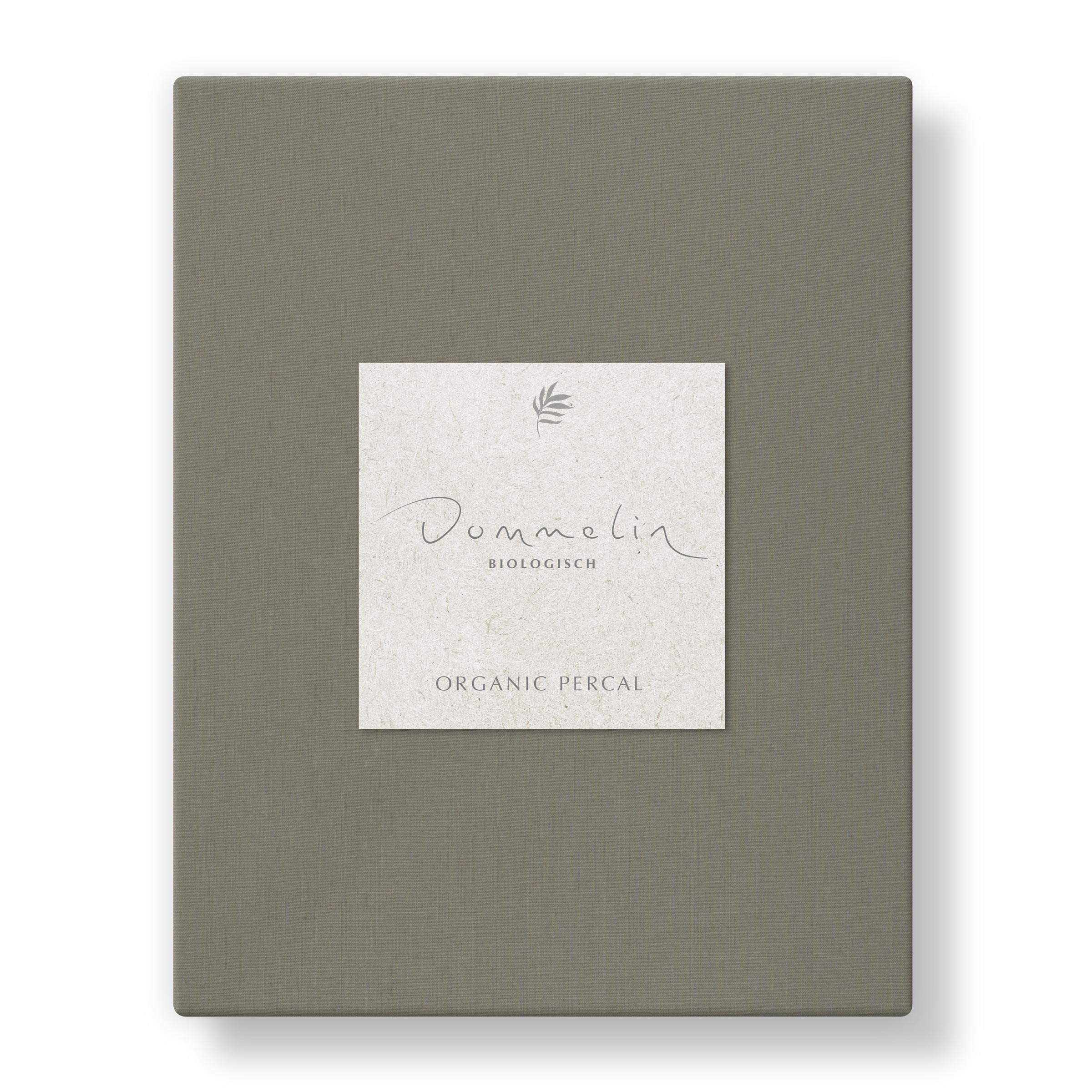Dommelin Split Hoeslaken Organic Percal 200TC Boomschors