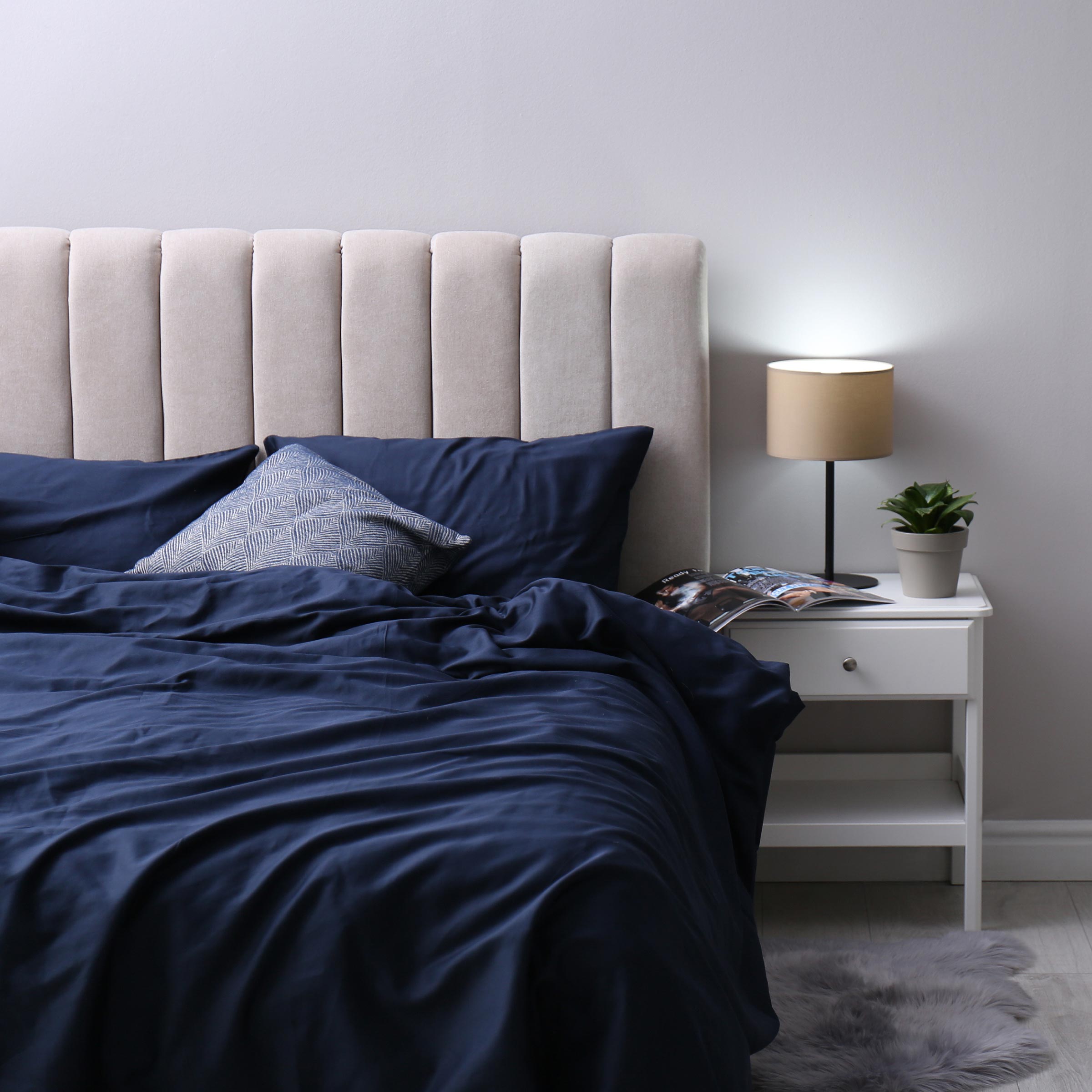 Dommelin Split Hoeslaken Percal 200TC Navy