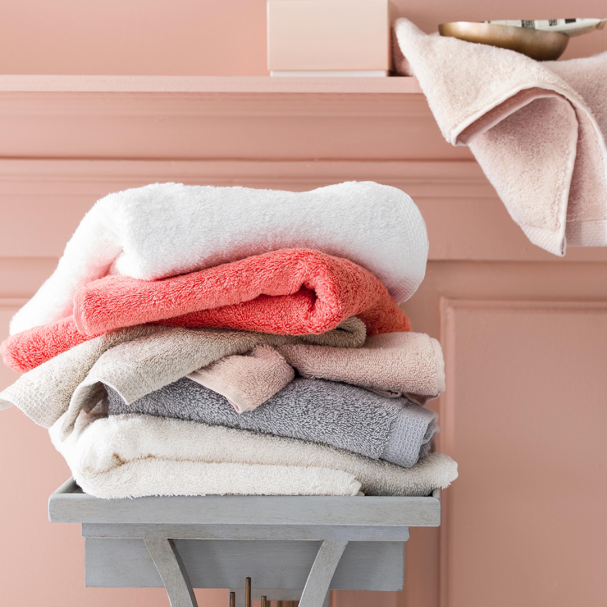 Essix Badmat Aqua Katoen 1000 gr/m2 Argent