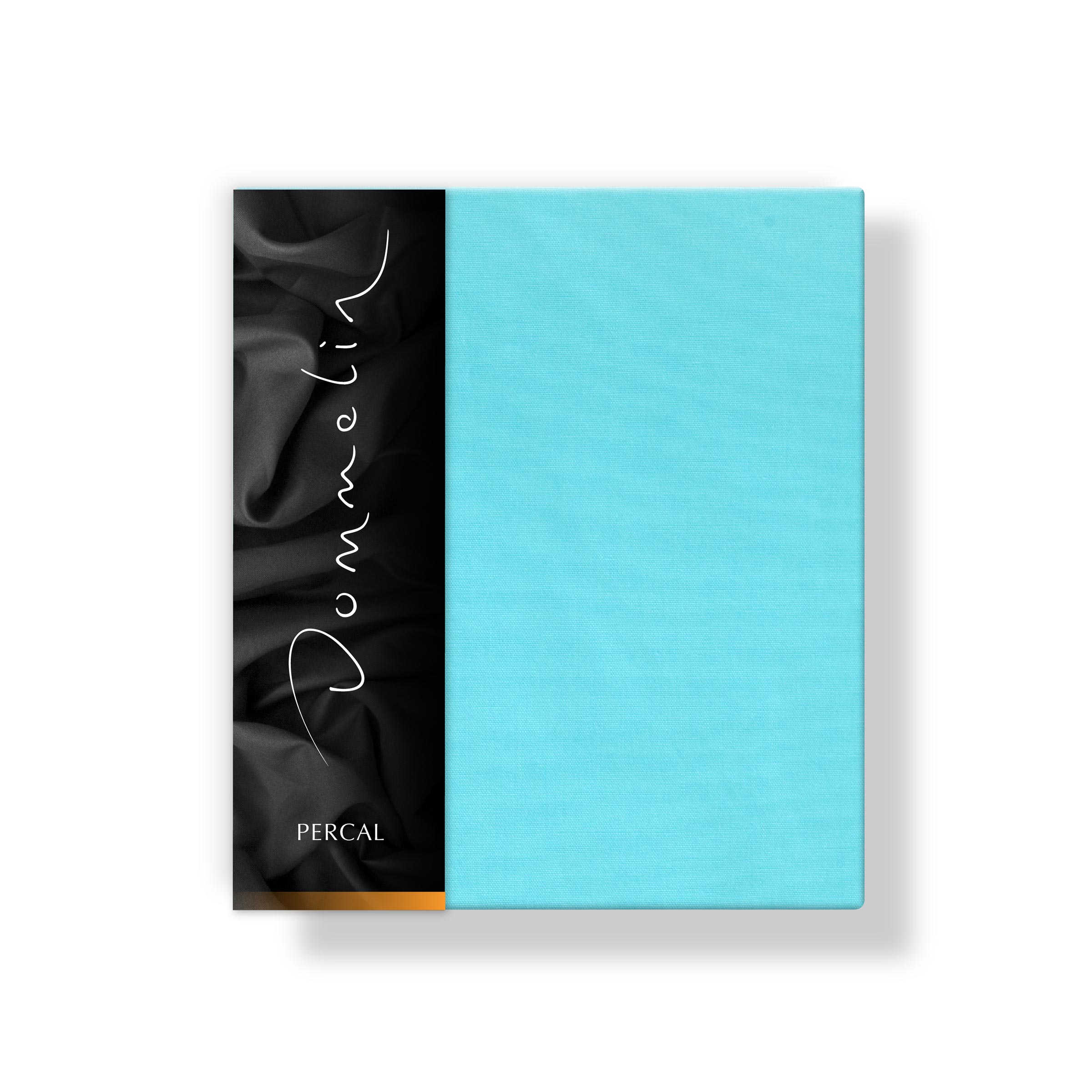 Dommelin Kussensloop Percal 200TC Aquamarijn